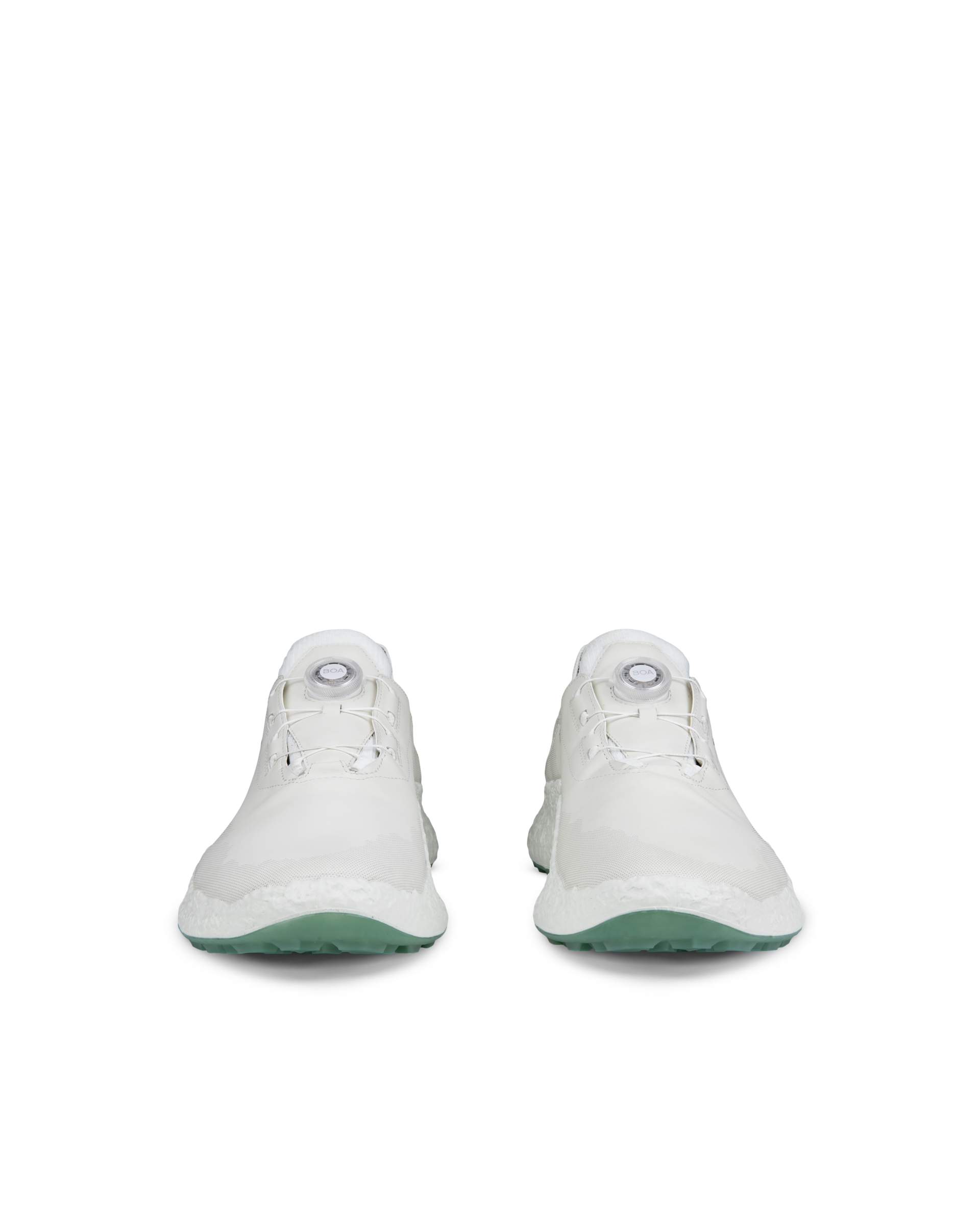 Zapatos golf impermeable de piel ECCO® Golf BIOM H5 para hombre - Blanco - Front pair