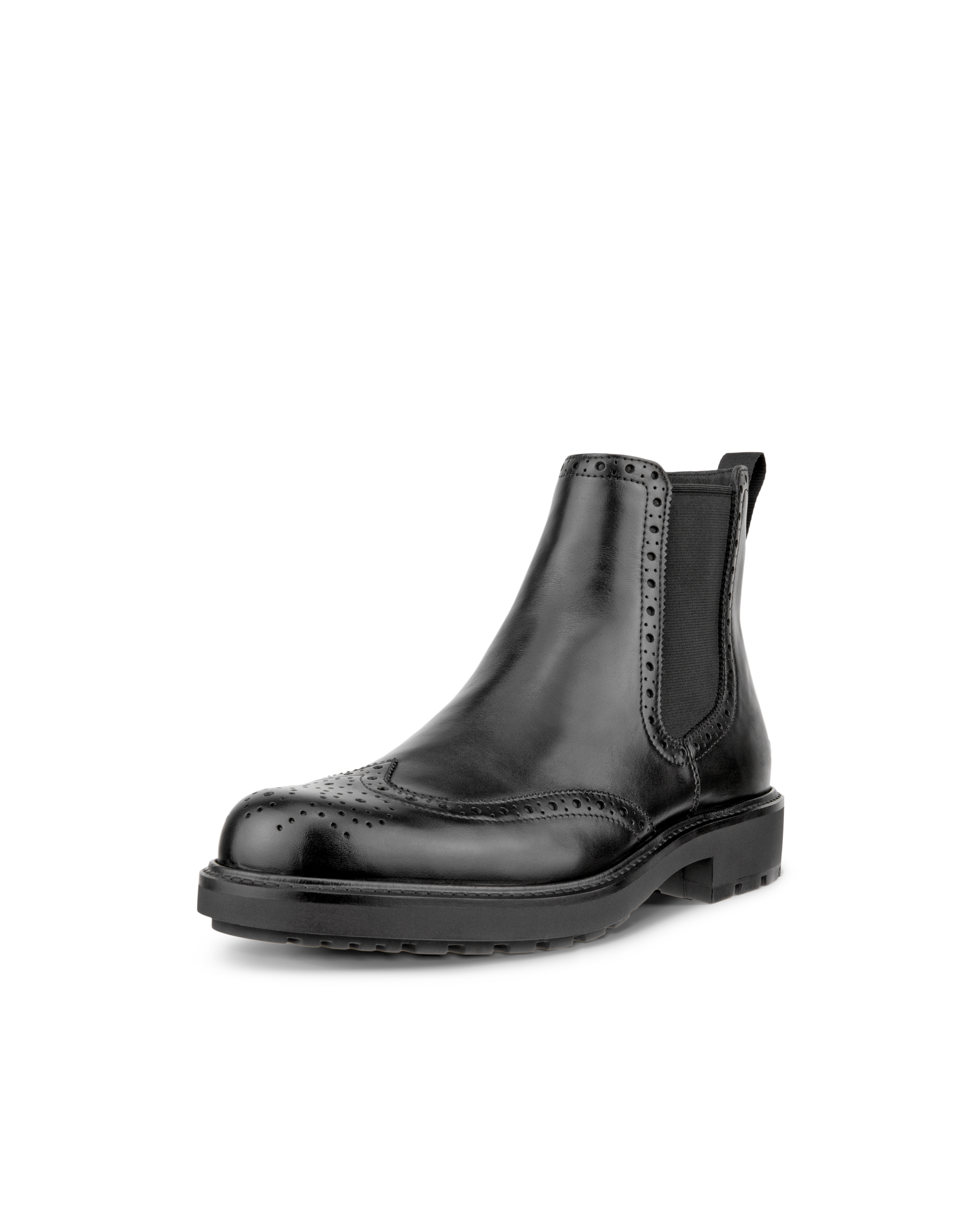 ECCO Metropole Oslo メンズ レザーチェルシーブーツ - ブラック - Main