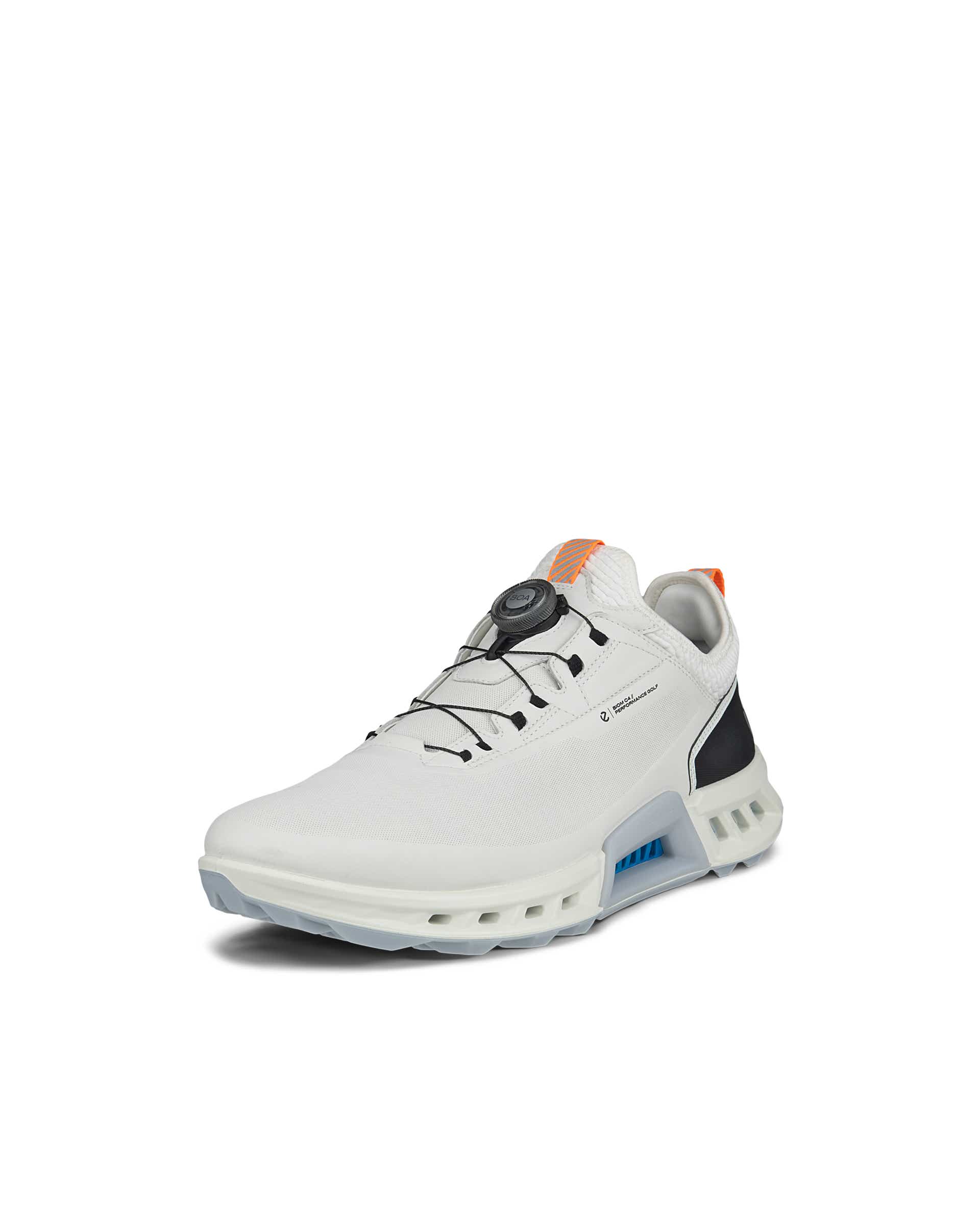 ECCO Golf BIOM C4 BOA Men メンズ レザーGore-Texゴルフシューズ - ホワイト - Main
