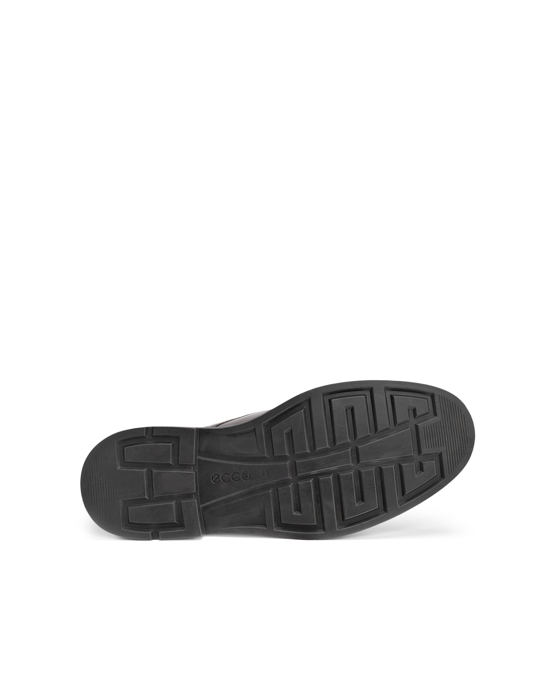Men's ECCO® Metropole London Leather Derby Shoe - Brown - Sole
