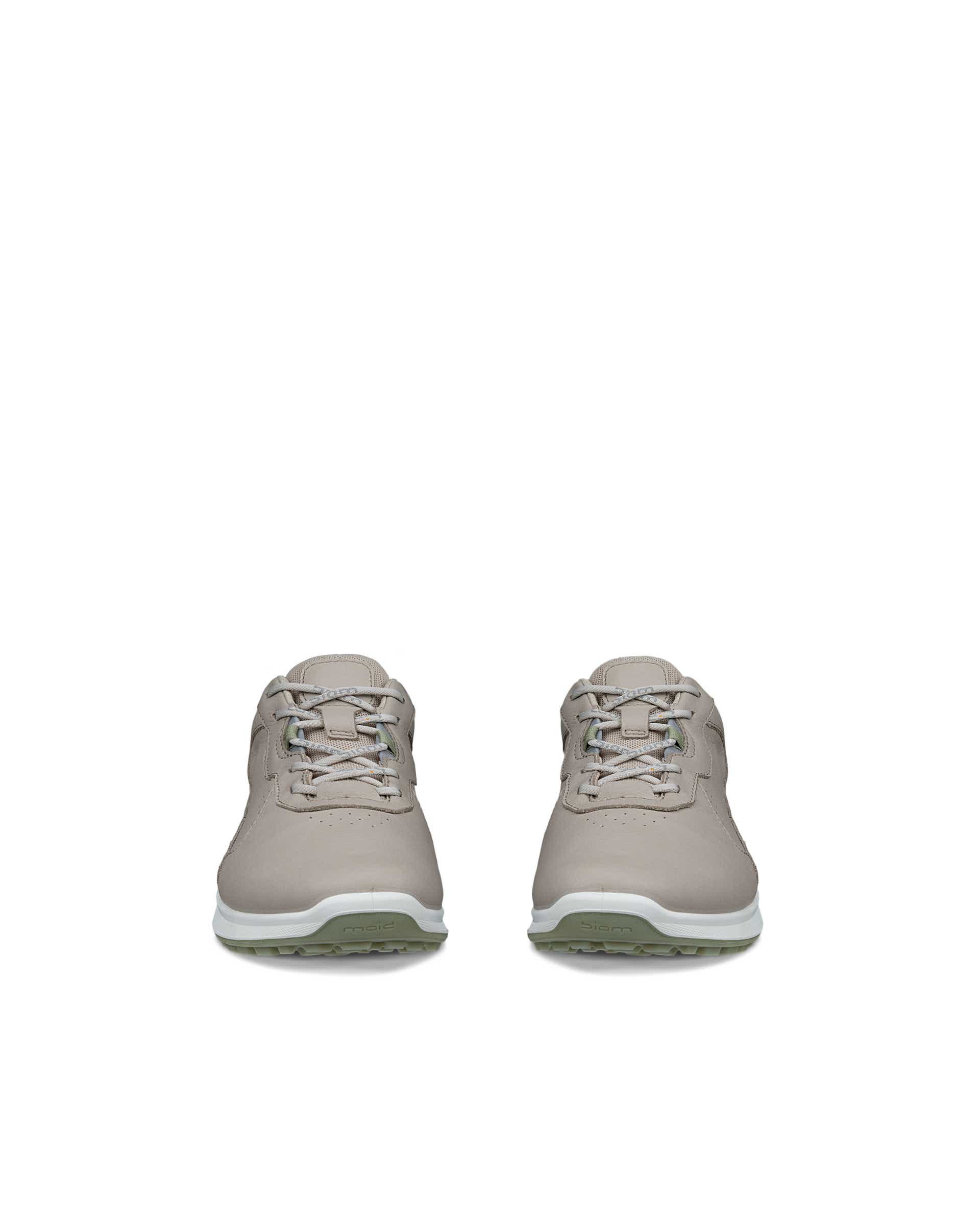 ECCO® BIOM ENERGI sneakers i læder til damer - Beige - Front pair