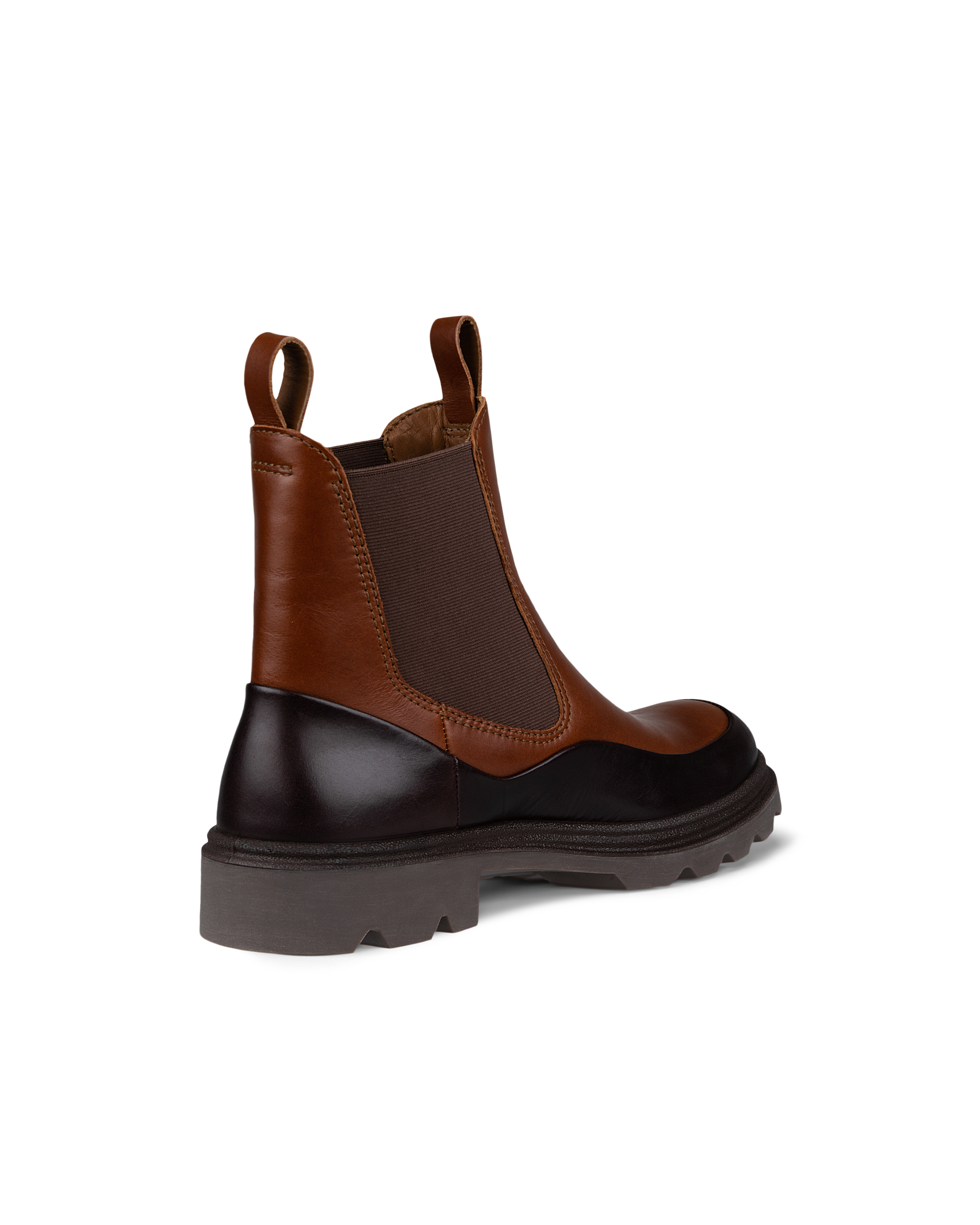 ECCO Grainer ウィメンズ レザーチェルシーブーツ | ブラウン