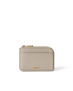 ECCO Card Case Zipped — Beige 1