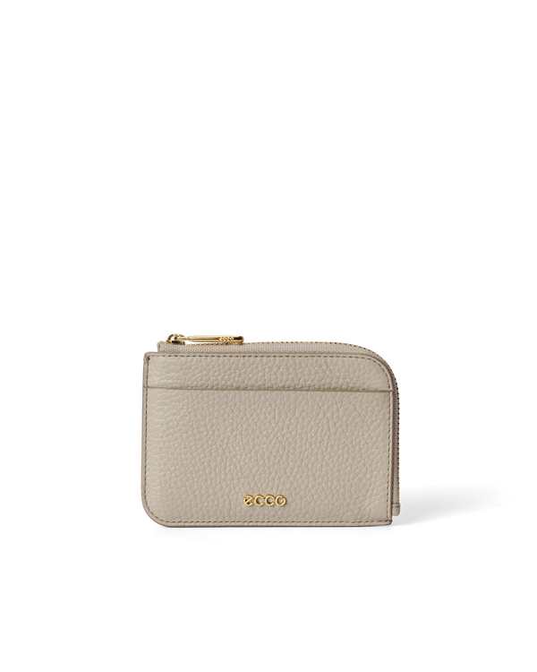 ECCO Card Case Zipped — Beige