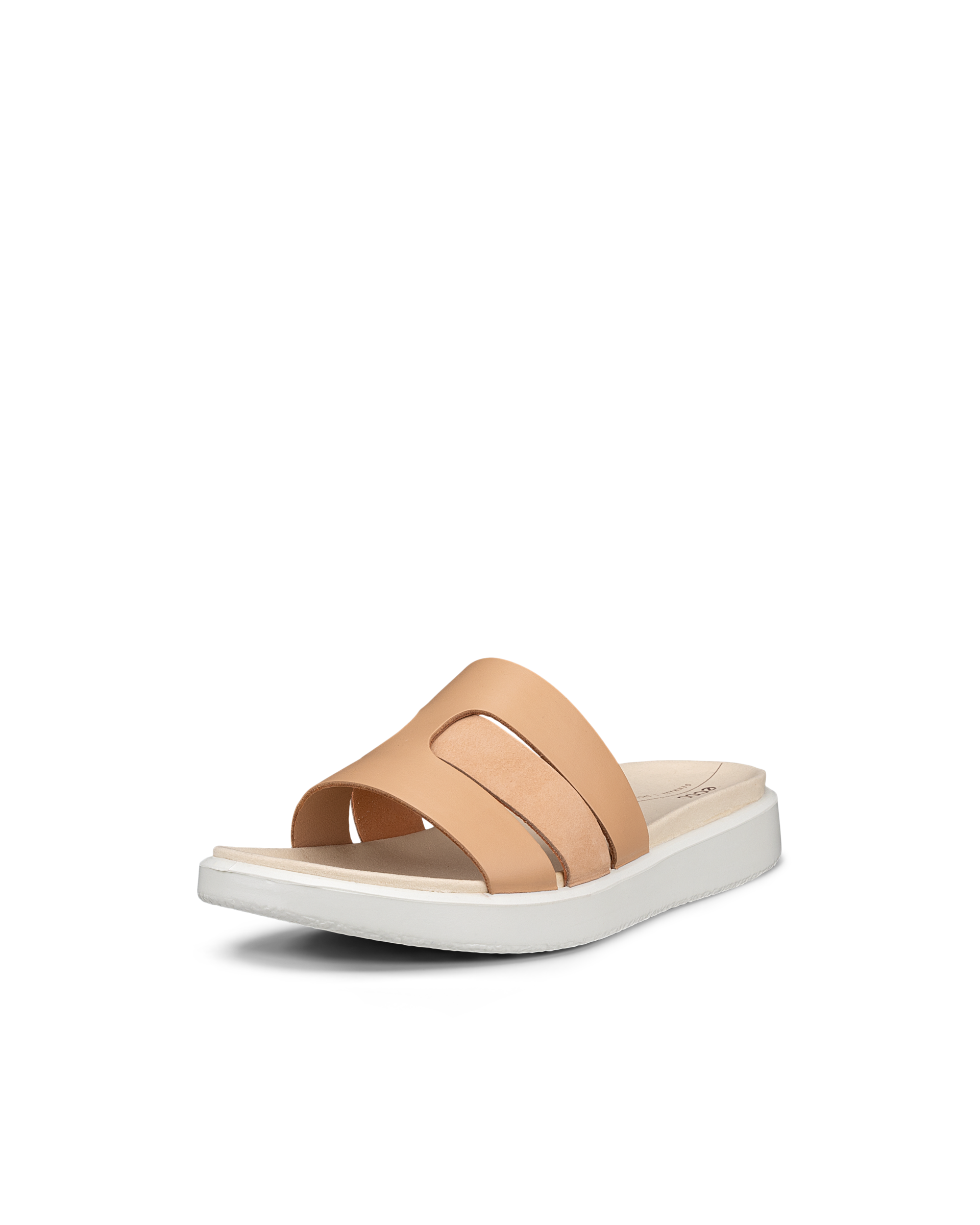 ECCO® Flowt Dames nubuck slipper - Bruin - Main
