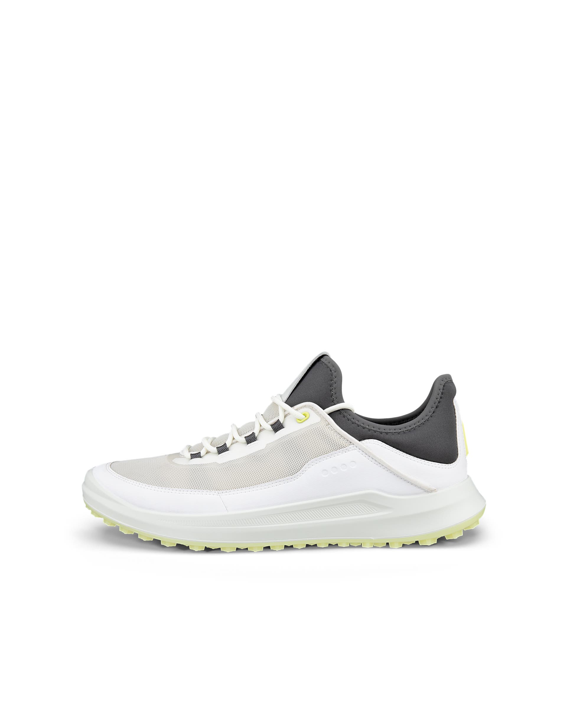 Men's ECCO® Golf Core Textile Golf Shoe - White - Outside