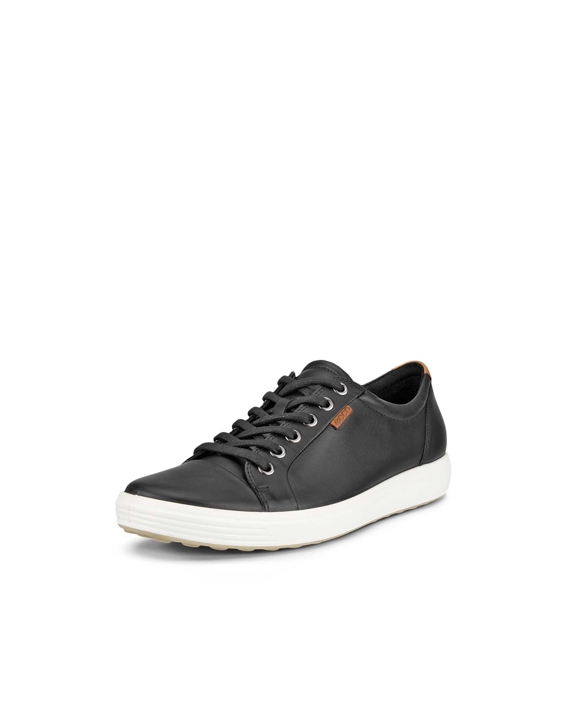 ECCO® Soft 7 Skinnsneaker dam - Svart - Main