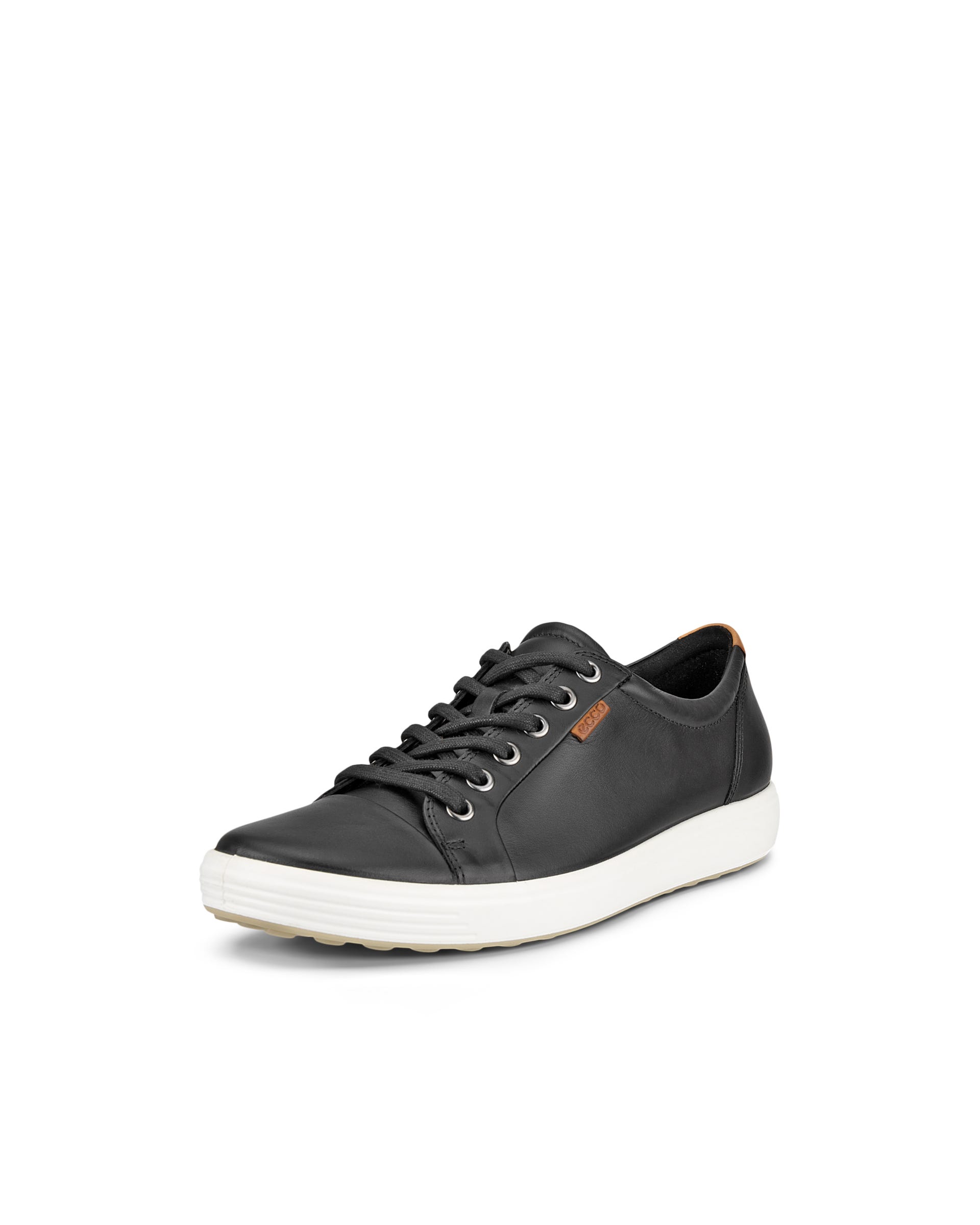 ECCO® Soft 7 Skinnsneaker dam - Svart - Main