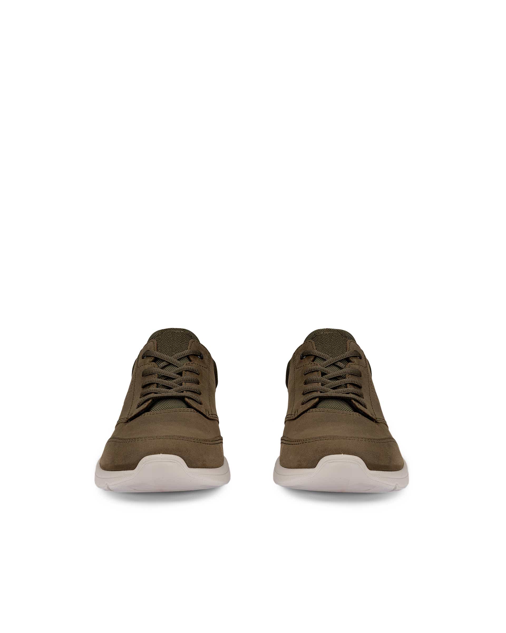 ECCO® Irving Herren Nubuklederschuh - Grün - Front pair