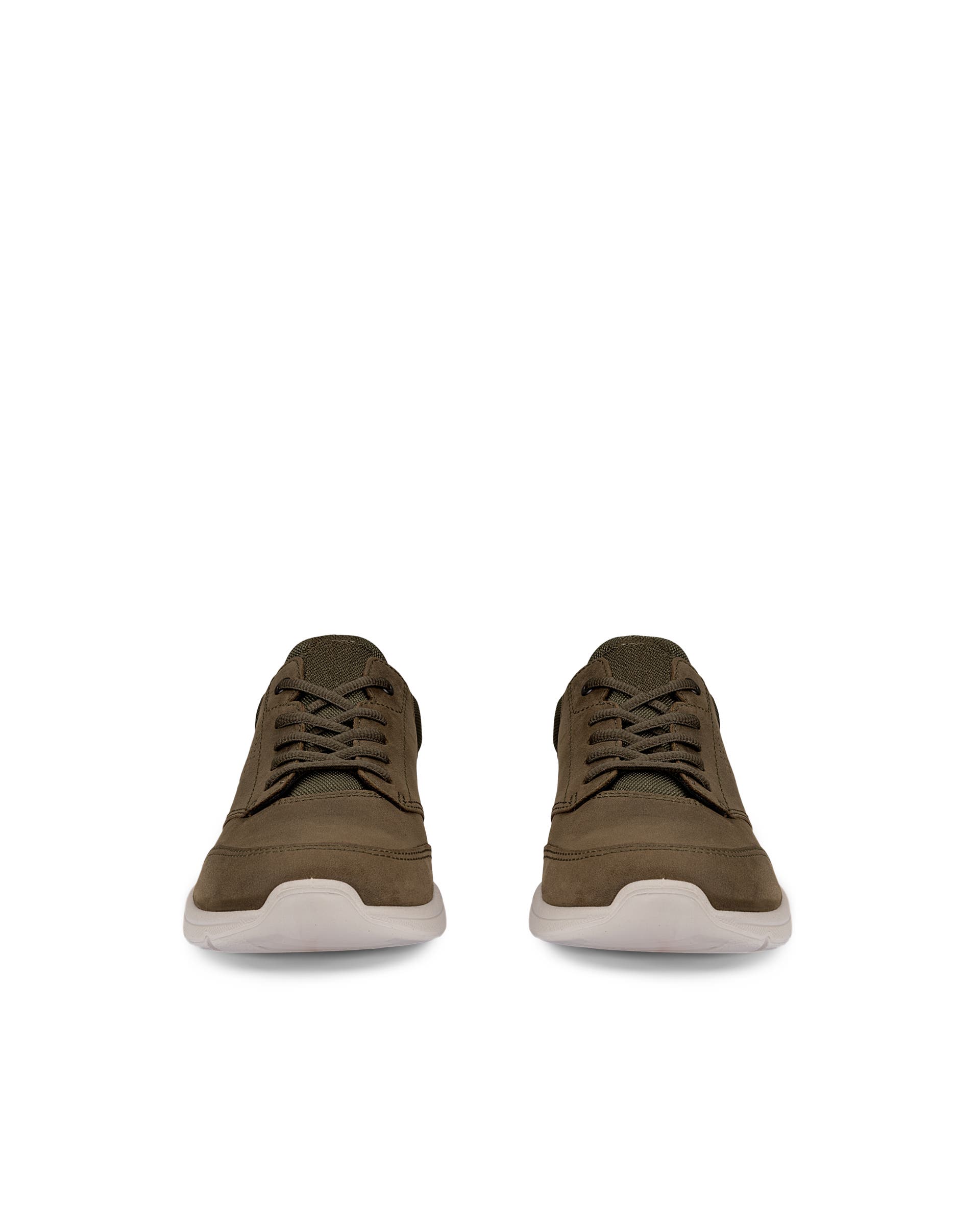 ECCO® Irving Herren Nubuklederschuh - Grün - Front pair