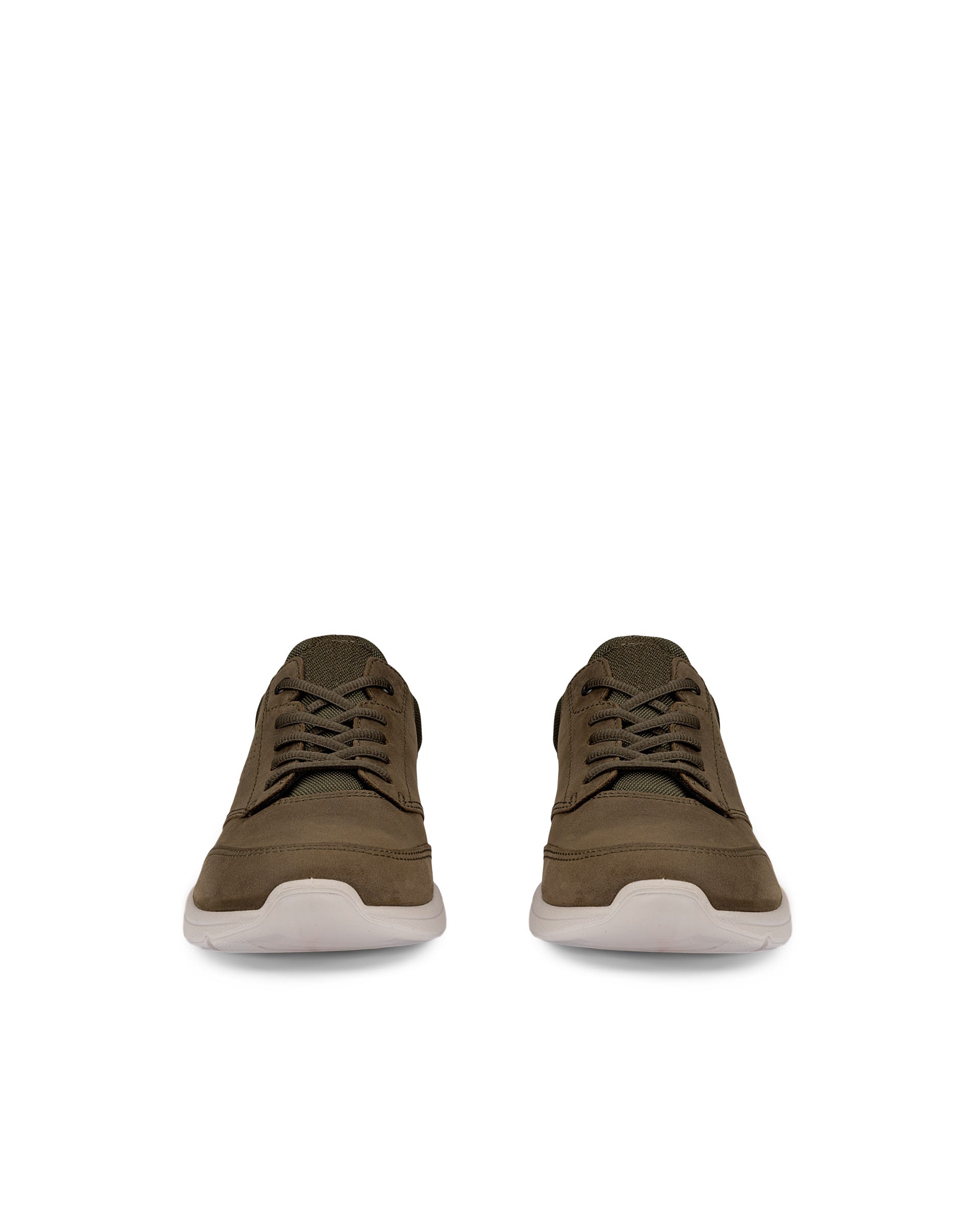 ECCO® Irving Herren Nubuklederschuh - Grün - Front pair