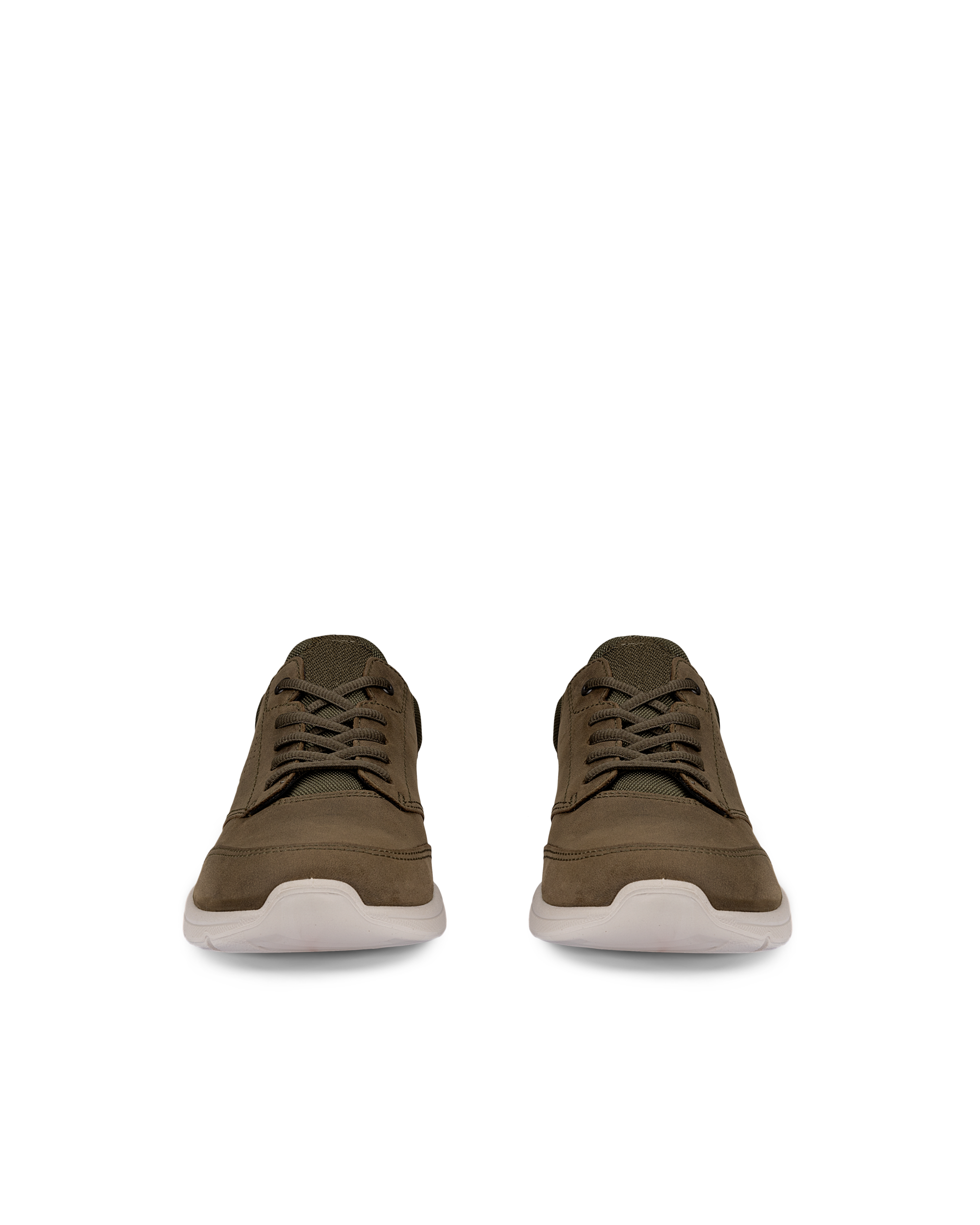 Miesten ECCO® Irving nupukkinahkaiset kengät - Vihreä - Front pair