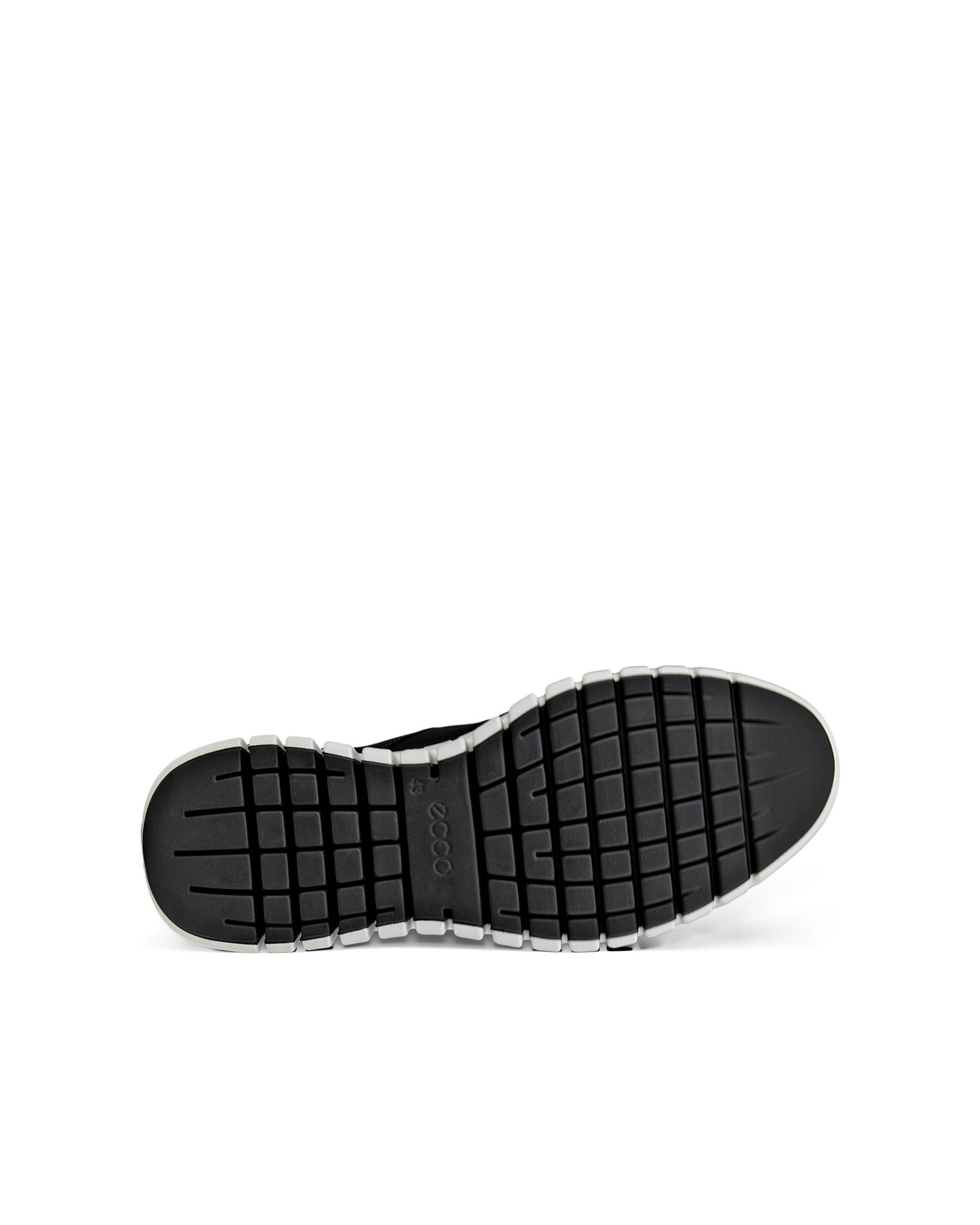 ECCO® Gruuv Herren Ledersneaker - Schwarz - Sole