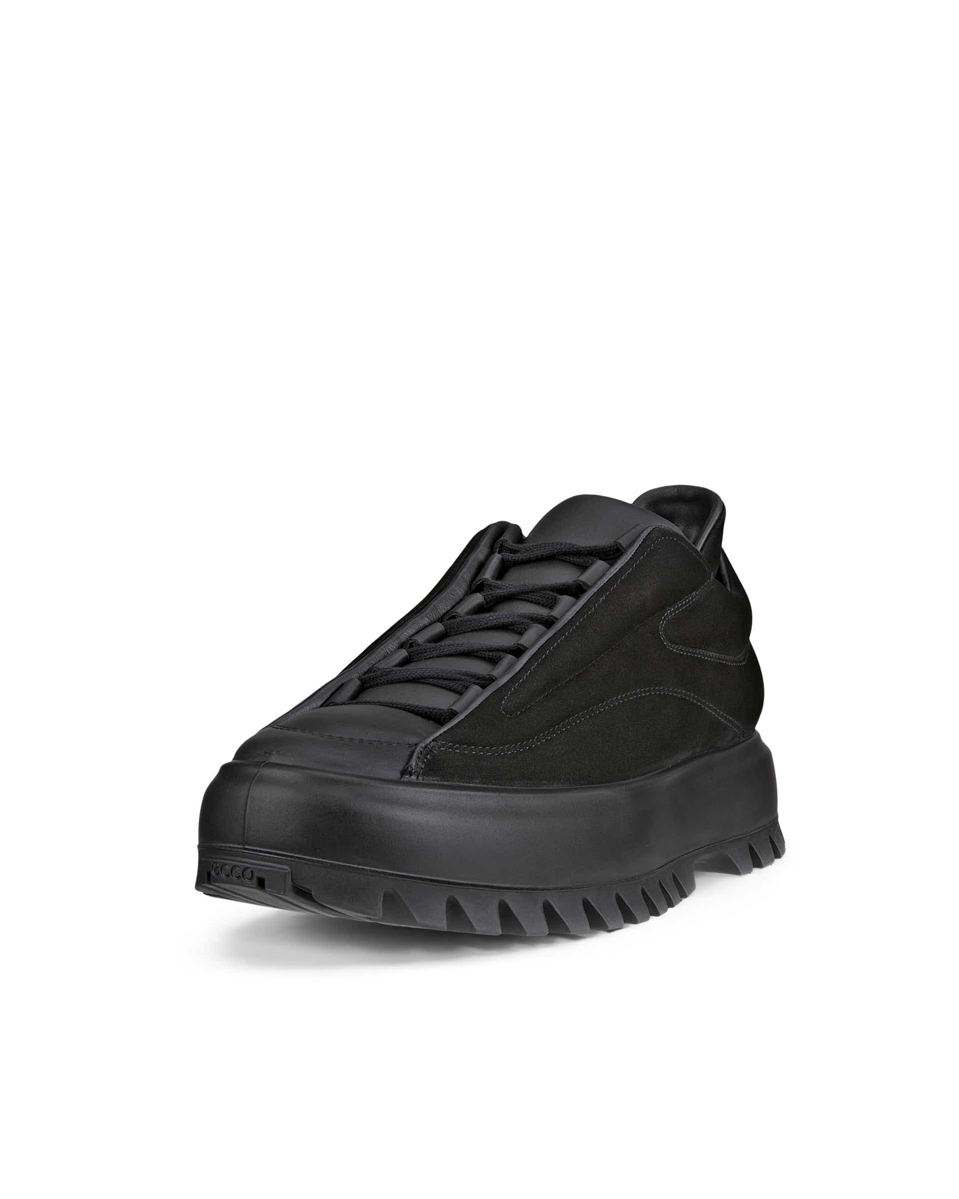 ECCO STREET ACE RAL7000 MENS メンズ ヌバックスニーカー - ブラック - Main