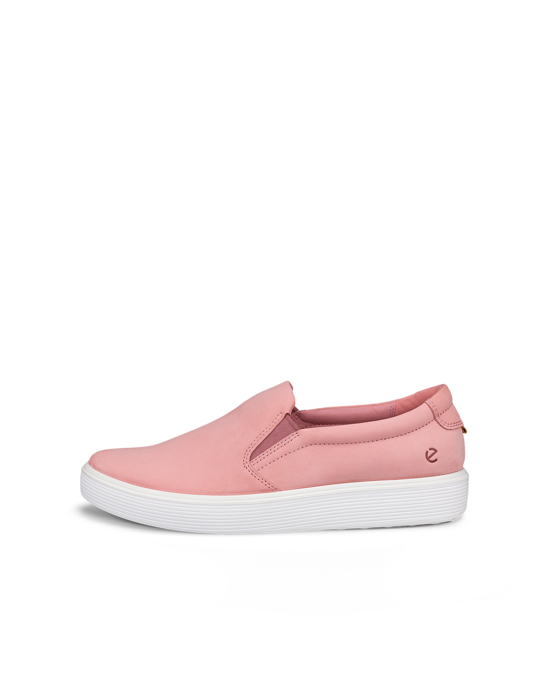 ECCO SOFT 60 - Damen Sneaker aus Nubukleder - Rosa - 35