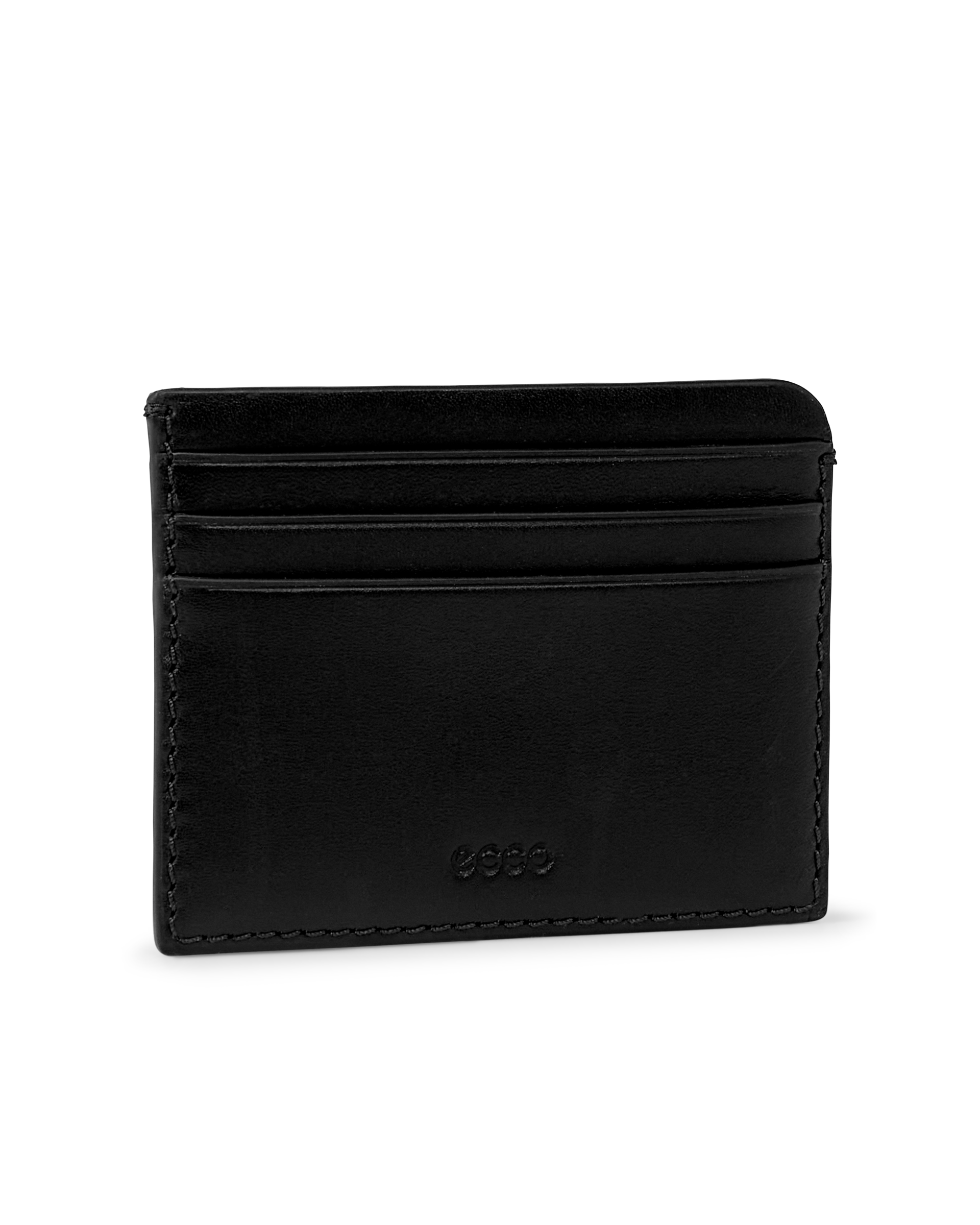 ECCO® Wallet Zipped Small Leather Wallet | Black
