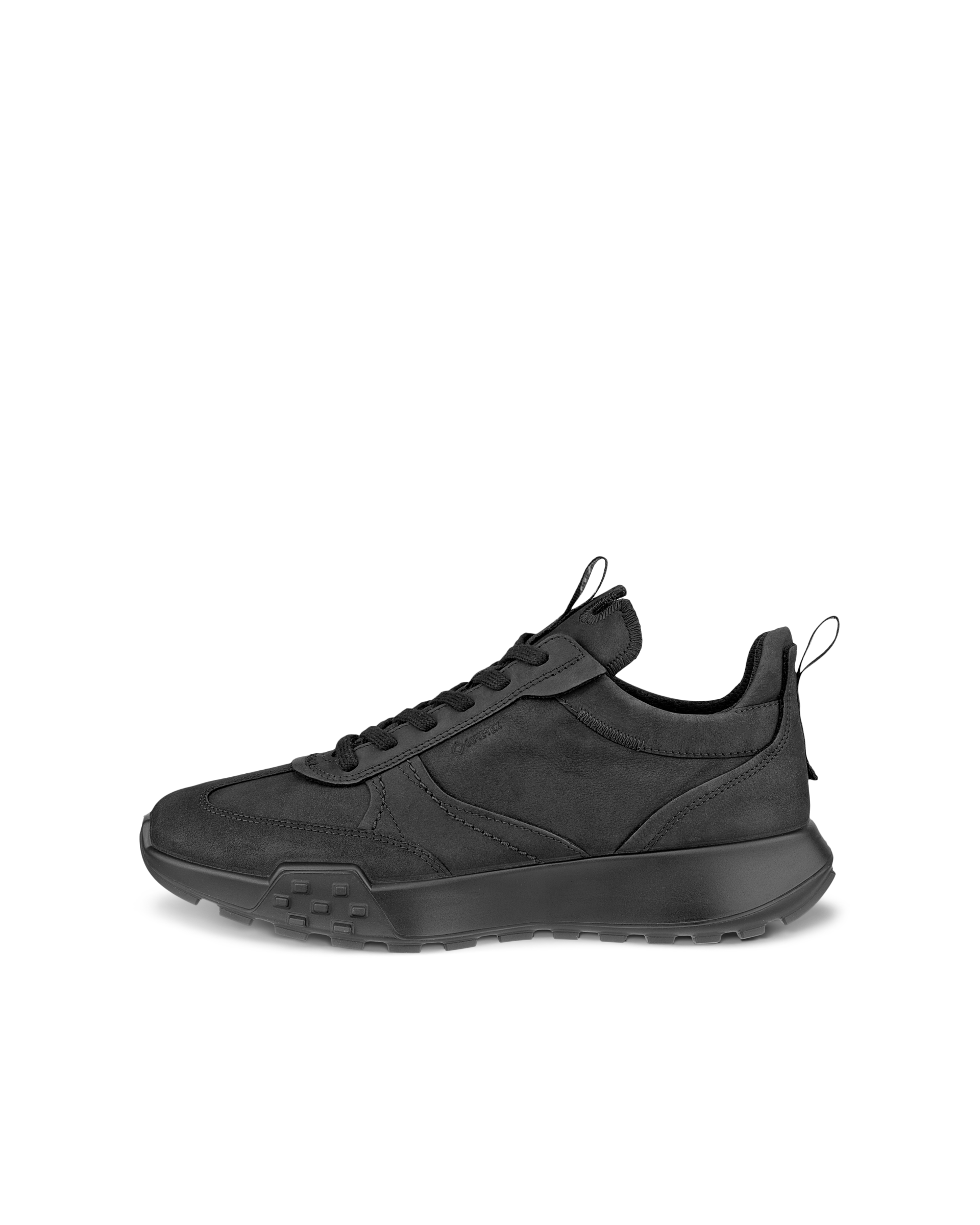 ECCO Retro Sneaker Low メンズ ヌバックGore-Texスニーカー | グリーン
