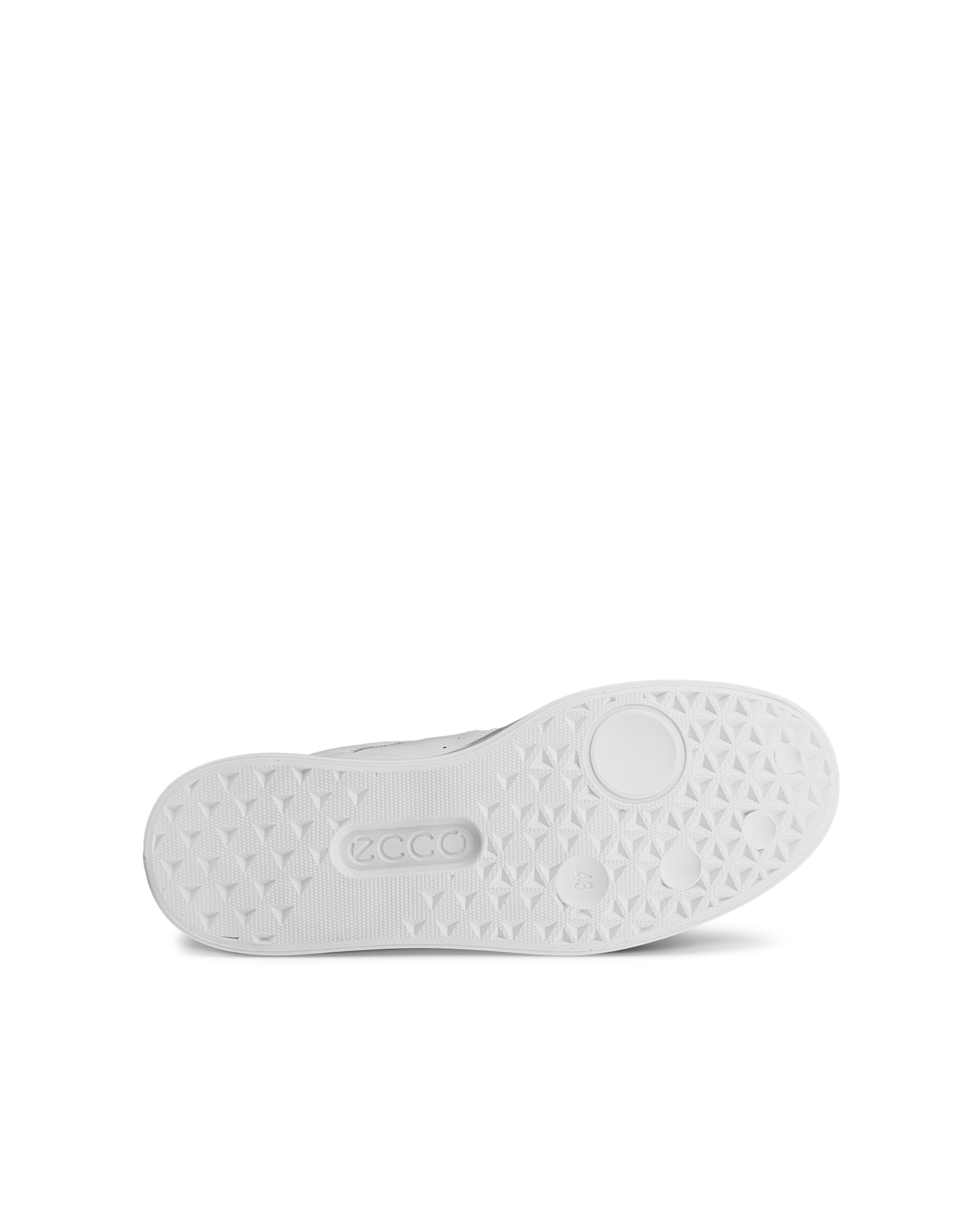ECCO® Street 720 baskets en cuir Gore-Tex pour homme - Blanc - Sole