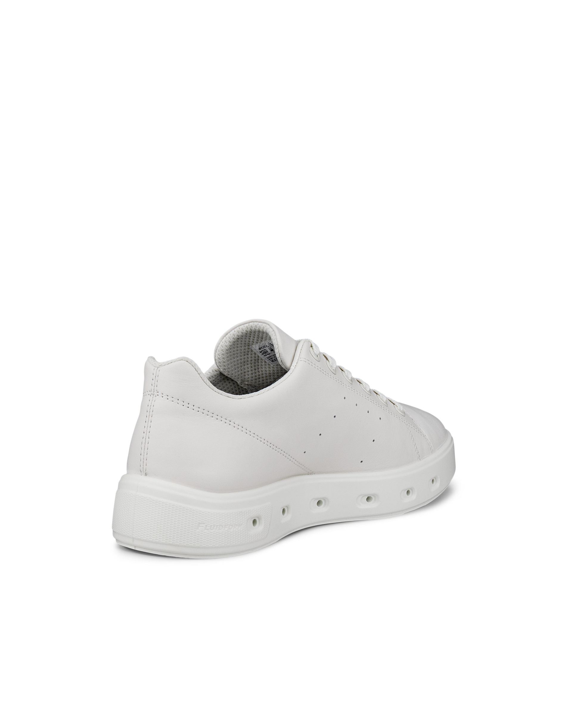 ECCO® Street 720 baskets en cuir Gore-Tex pour femme - Blanc - Back