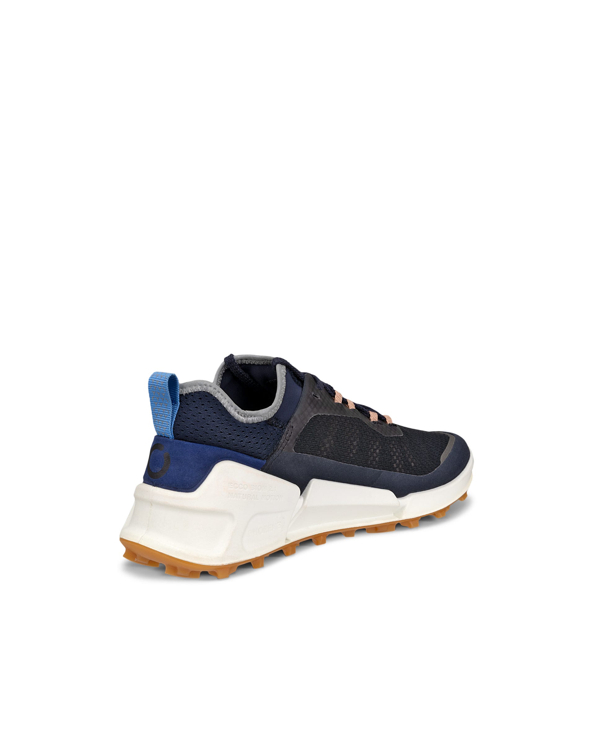 ECCO BIOM 2.1 X Country Low ウィメンズ テキスタイルトレイルランニングシューズ - ブルー - Back