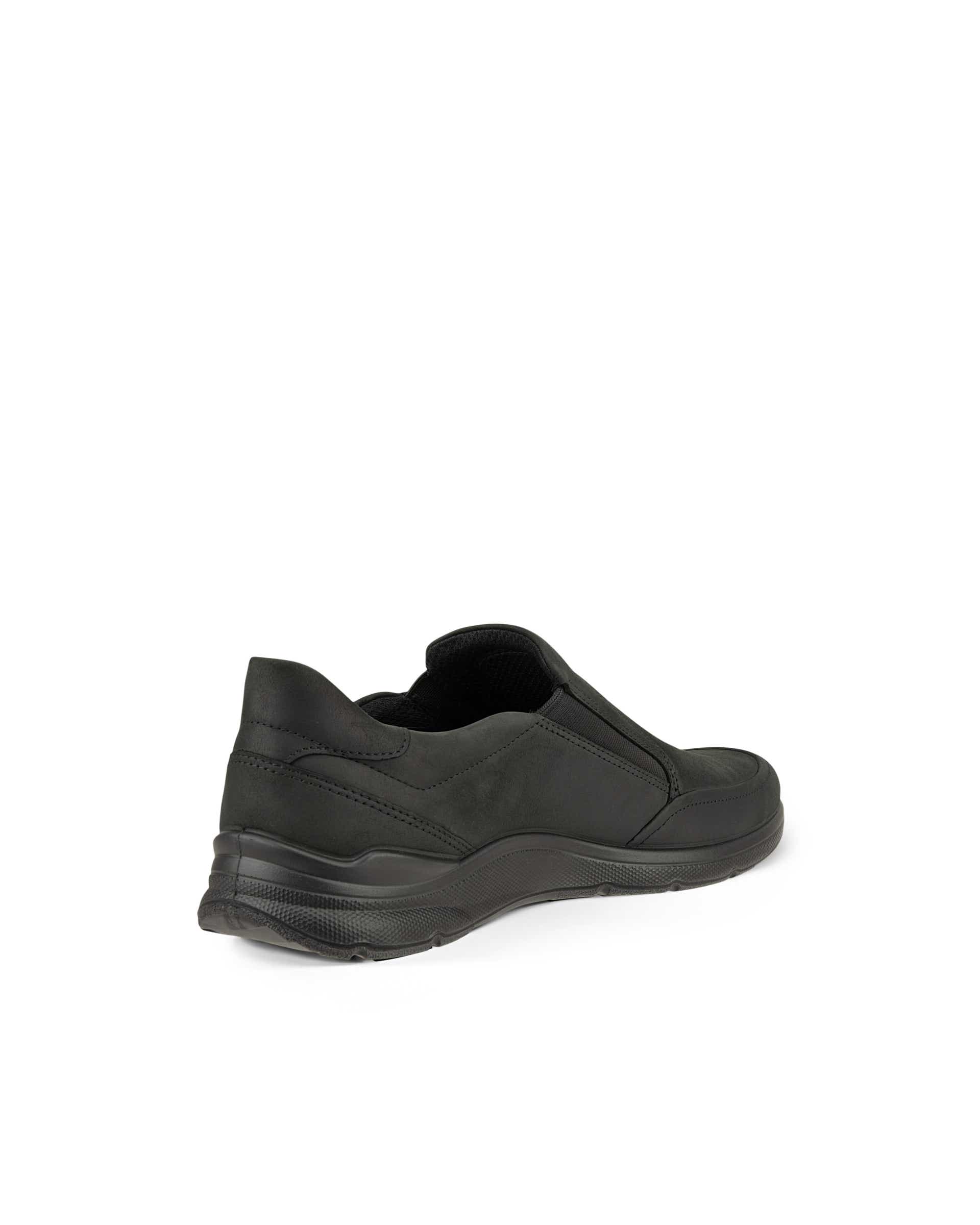 ECCO® Irving Slip-on nubuck herr - Svart - Back