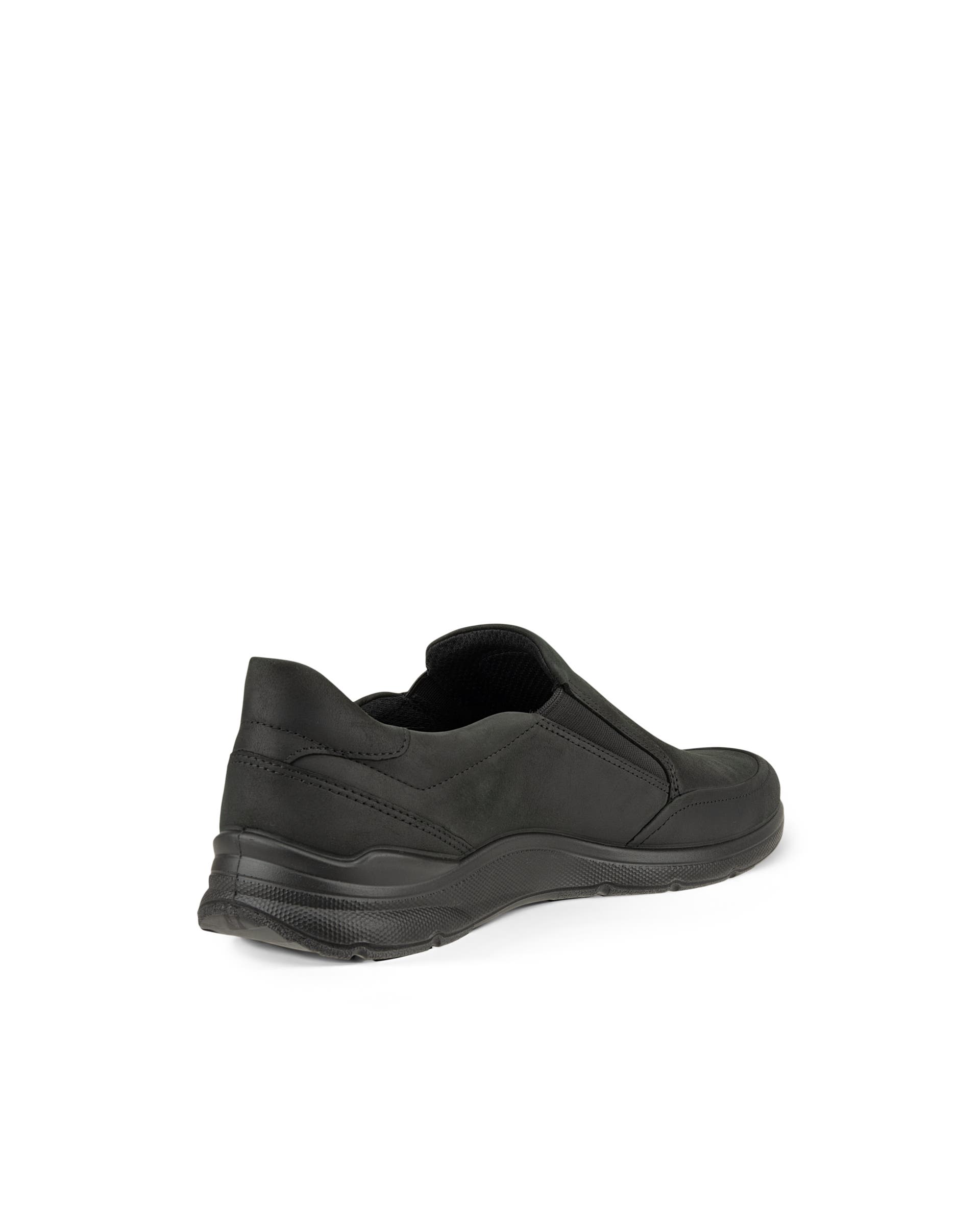 ECCO® Irving Slip-on nubuck herr - Svart - Back