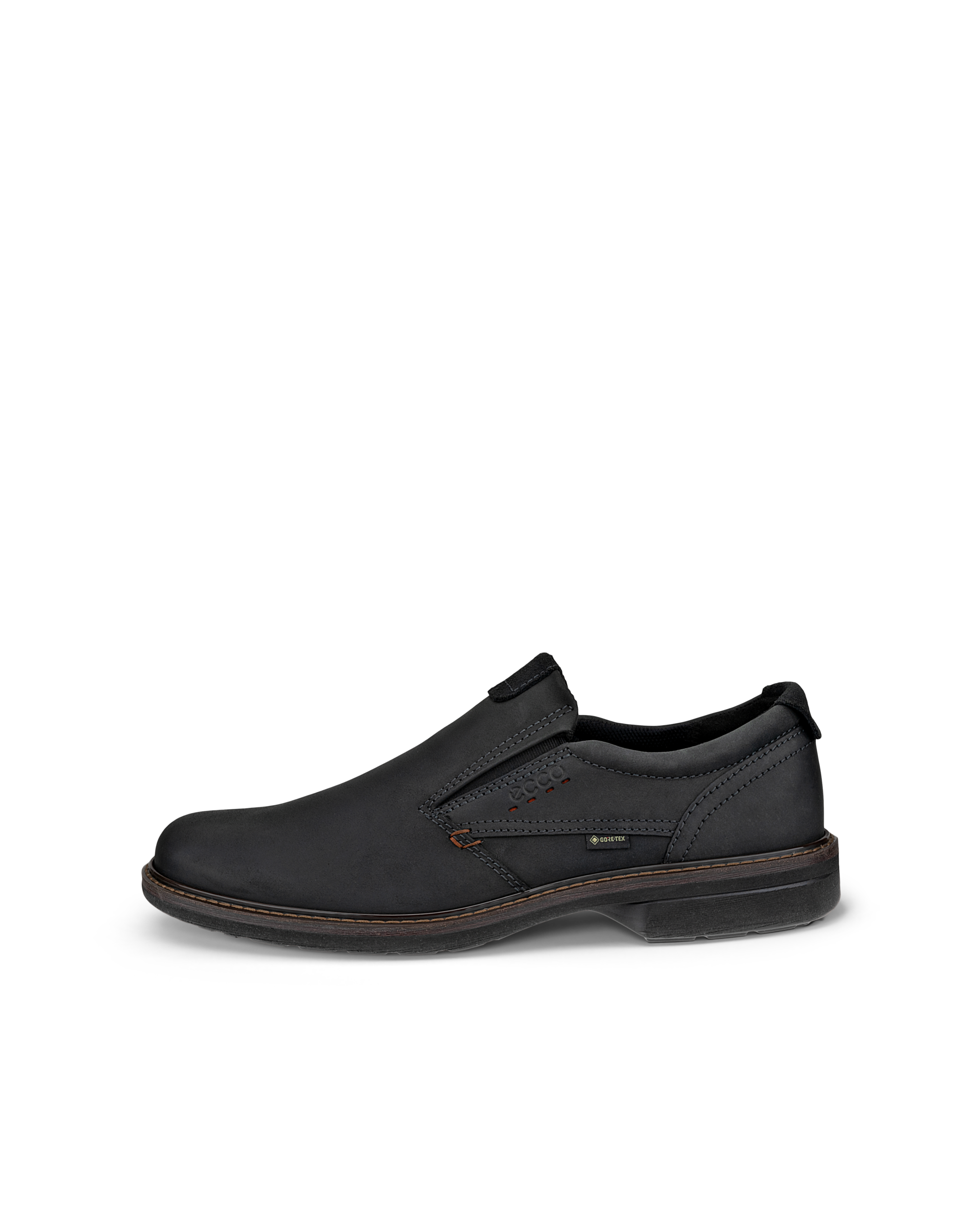 ECCO® Turn Heren leren instapper met Gore-Tex - Zwart - Outside