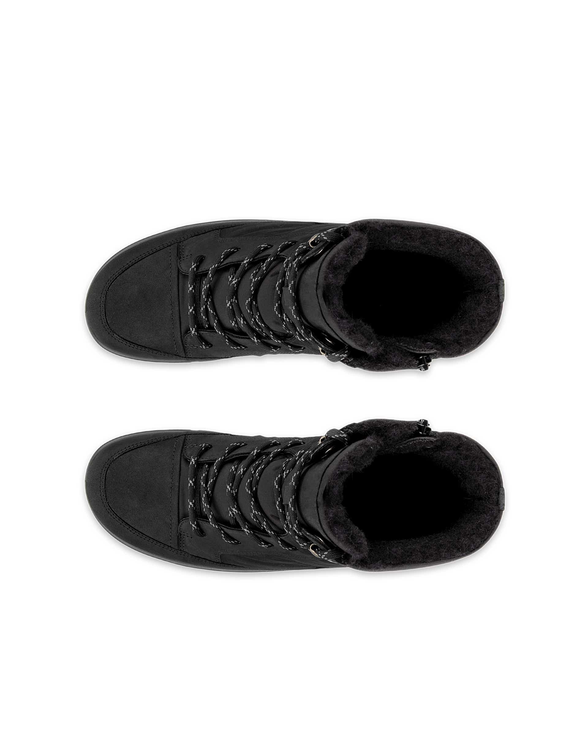 ECCO® Babett mellemhøj Gore-Tex udendørsstøvle i nubuck til damer - Sort - Top left pair
