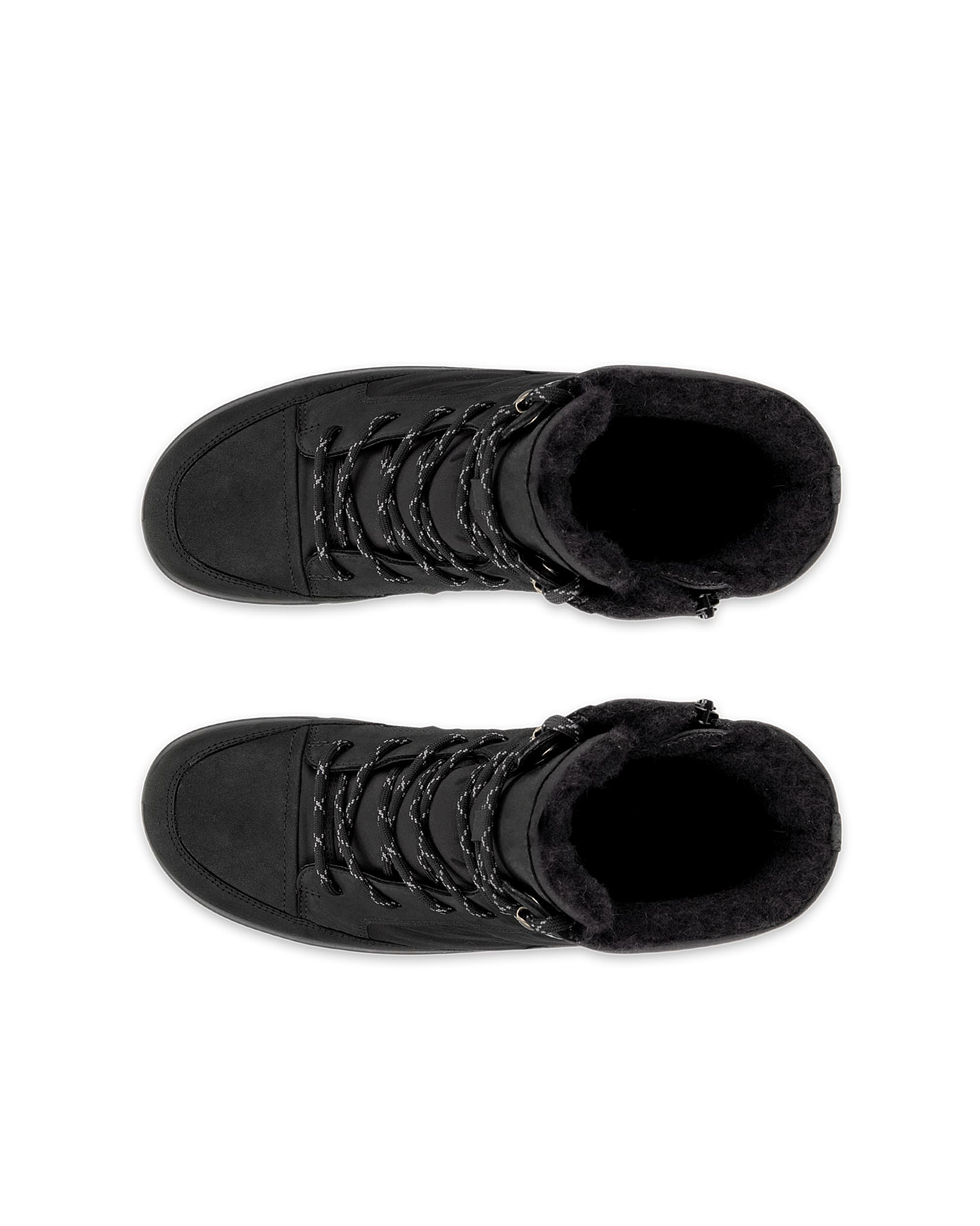 ECCO® Babett mellemhøj Gore-Tex udendørsstøvle i nubuck til damer - Sort - Top left pair