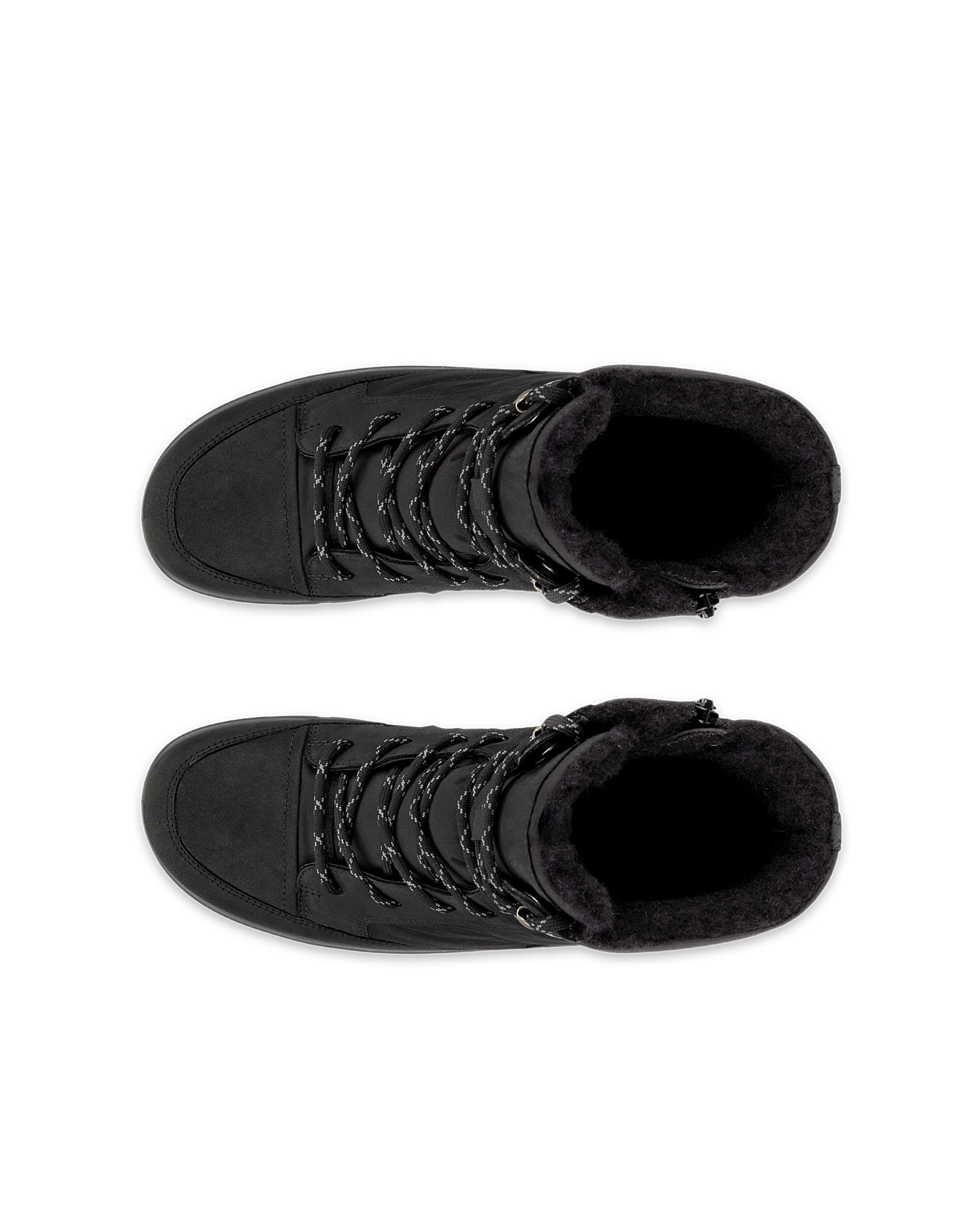 ECCO® Babett mellemhøj Gore-Tex udendørsstøvle i nubuck til damer - Sort - Top left pair