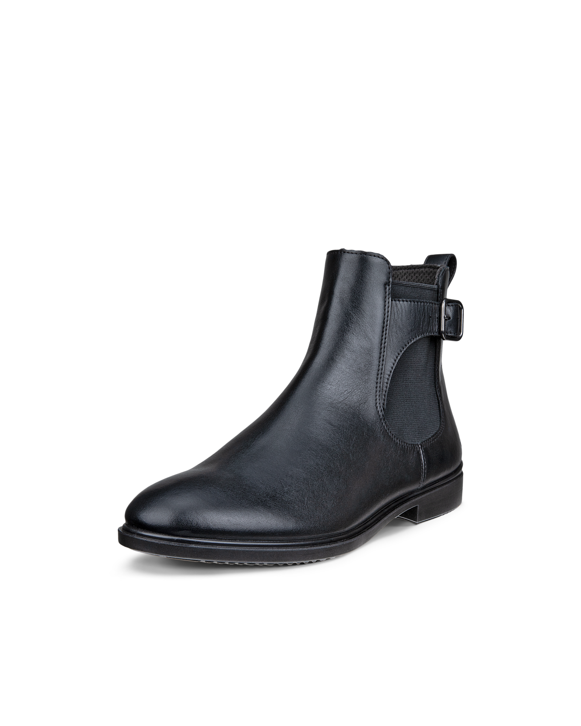 Women's ECCO® Dress Classic 15 Leather Chelsea Boot - Black - Main