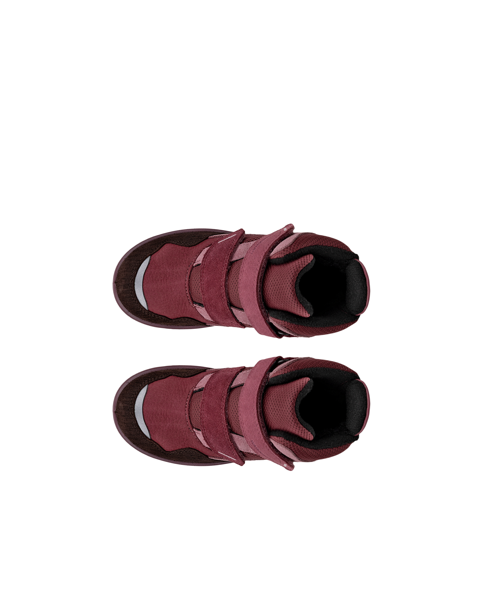ECCO® URBAN SNOWBOARDER gyerek vízálló textil téli csizma - Rózsaszín - Top left pair