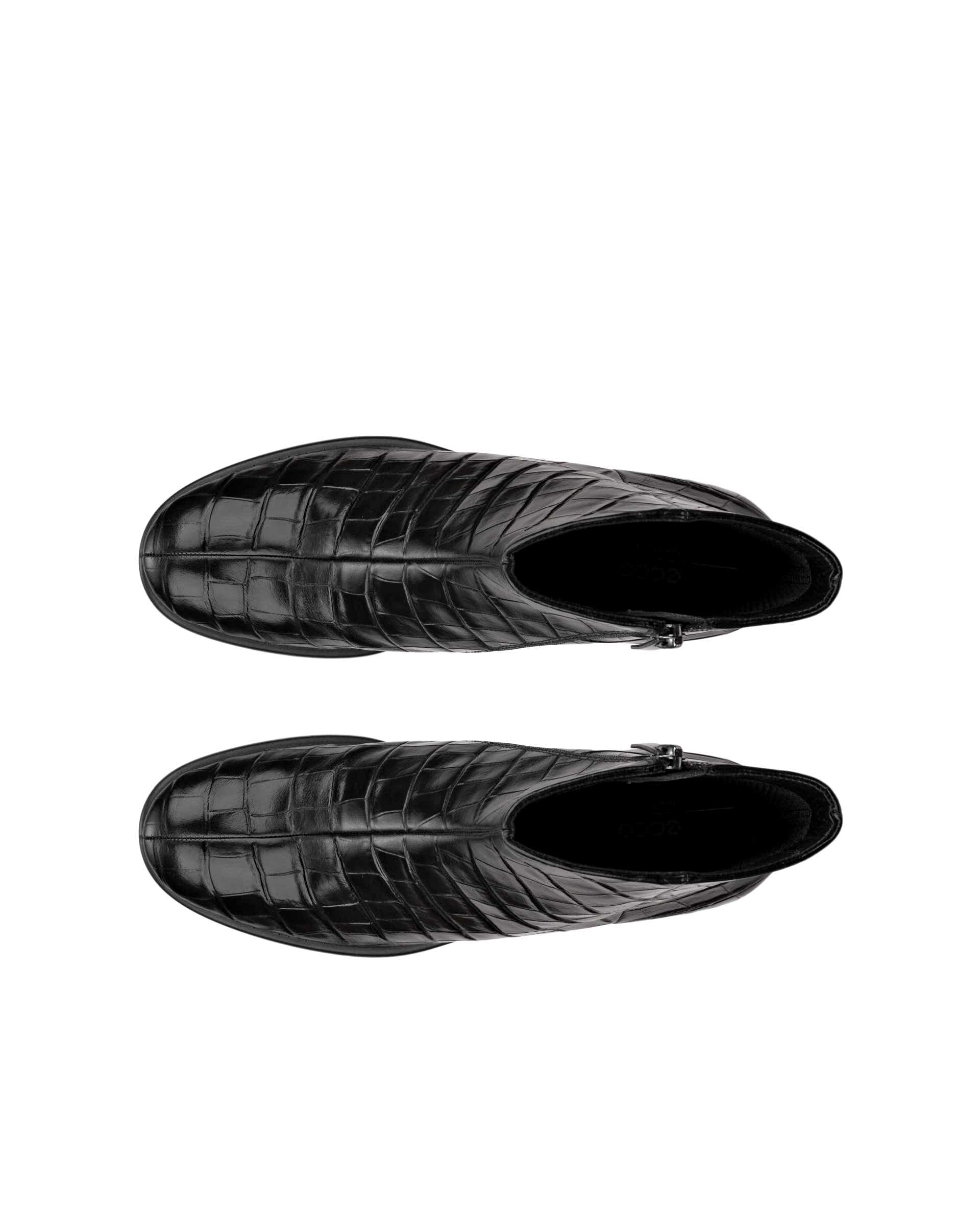 ECCO Sculpted LX 35 ウィメンズ レザーミッドカットブーツ - ブラック - Top left pair