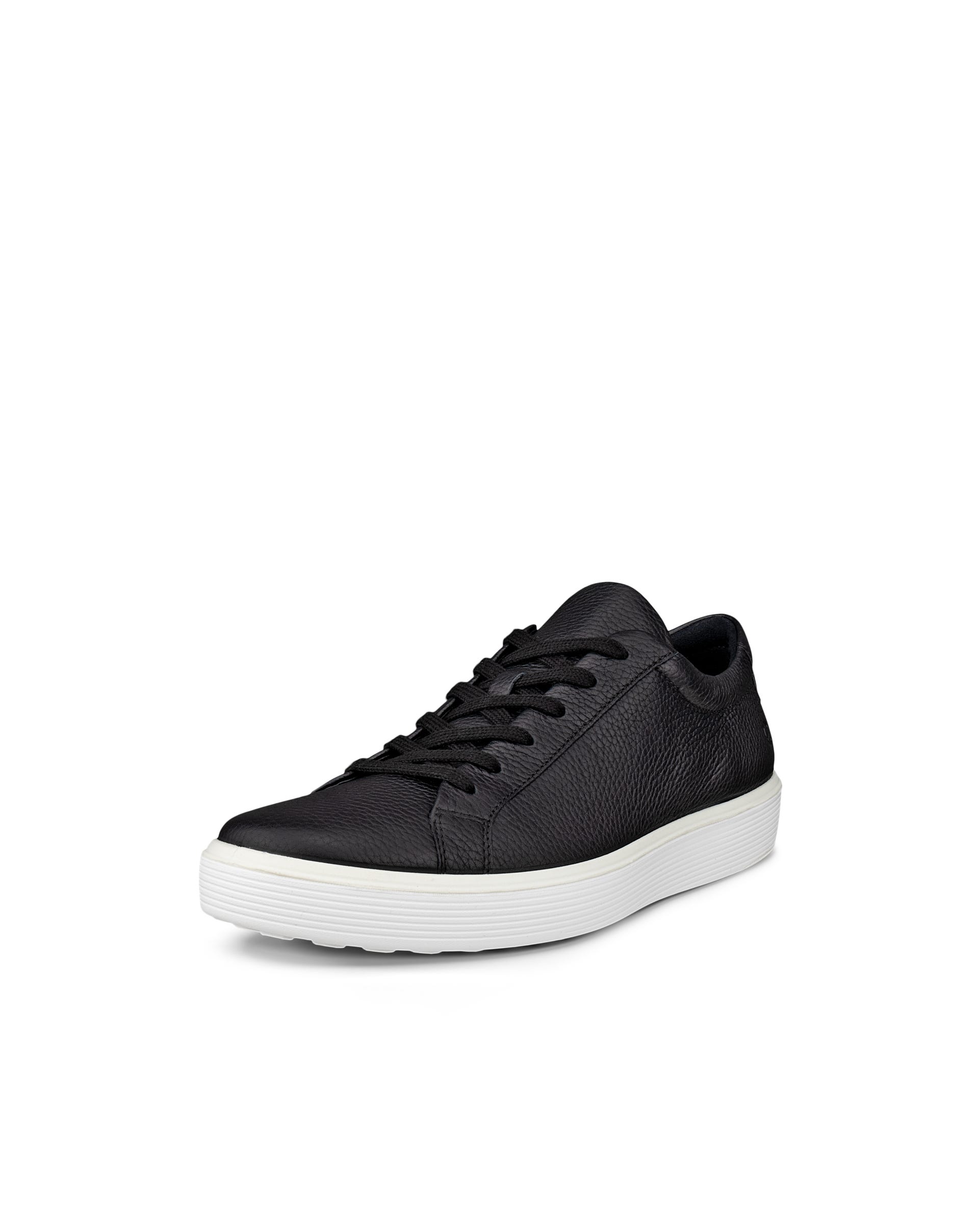 ECCO® Soft 60 Skinnsneaker herr - Svart - Main