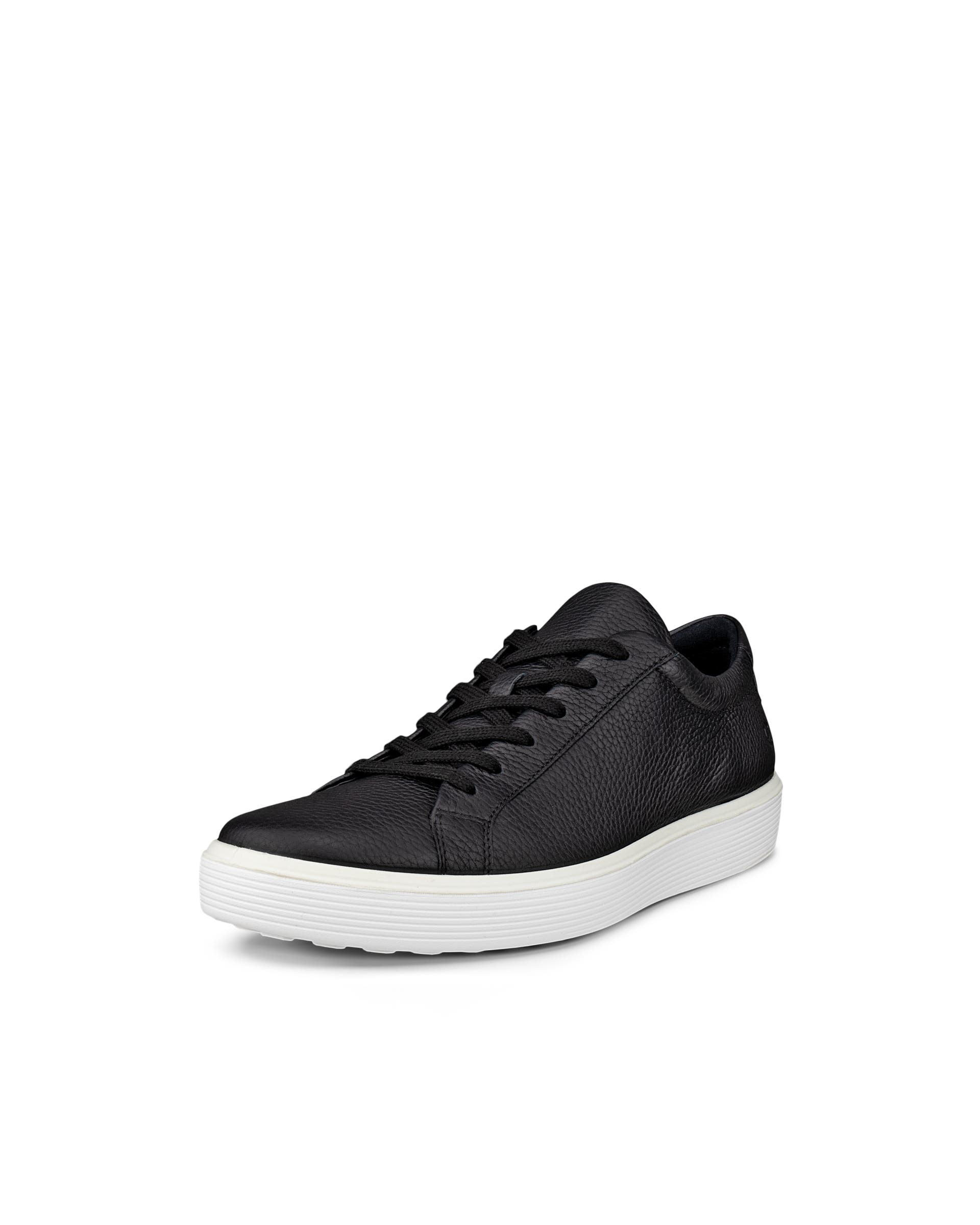 ECCO® Soft 60 Skinnsneaker herr - Svart - Main