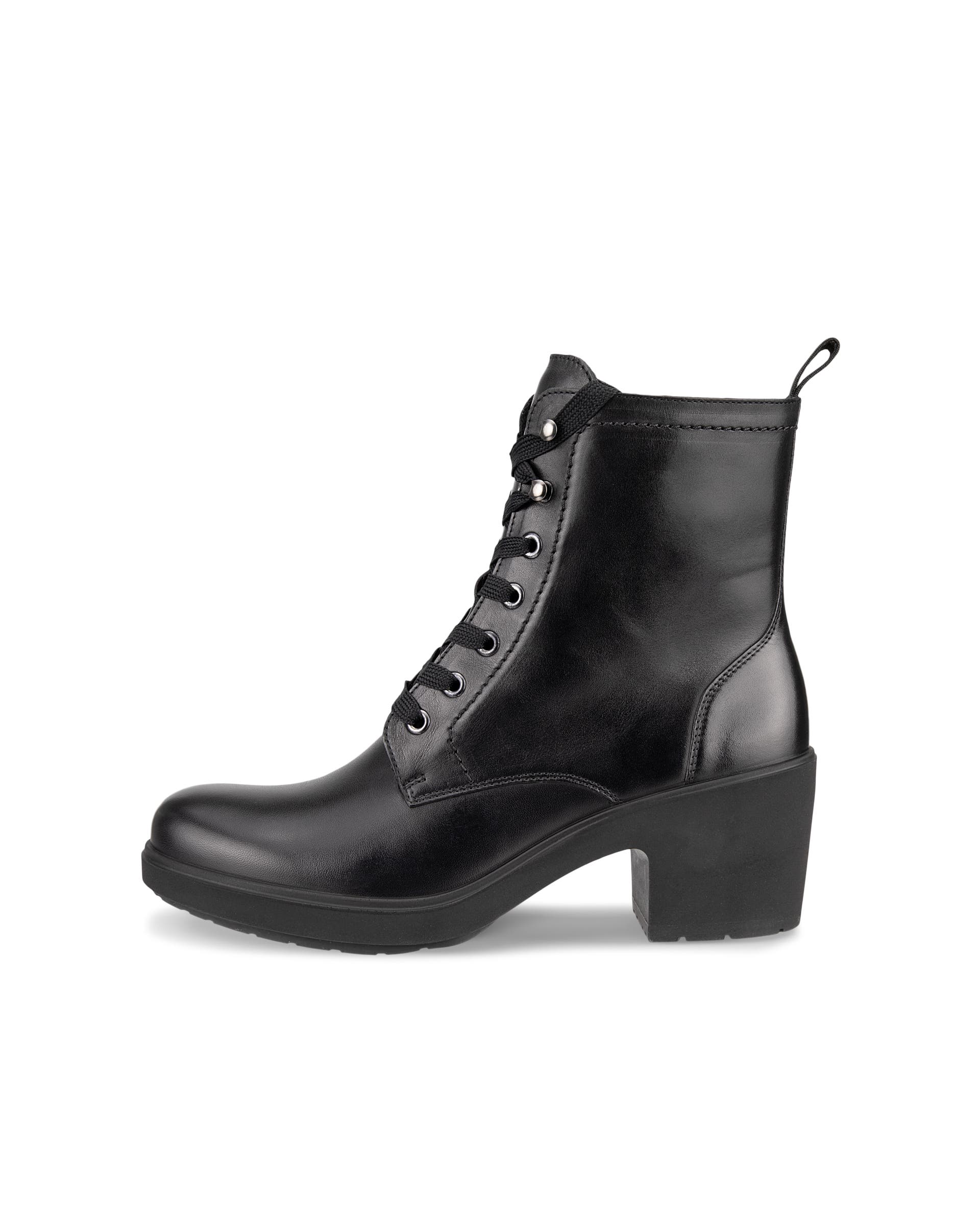 Women's ECCO® Metropole Seoul 45 Leather Ankle Boot | Black