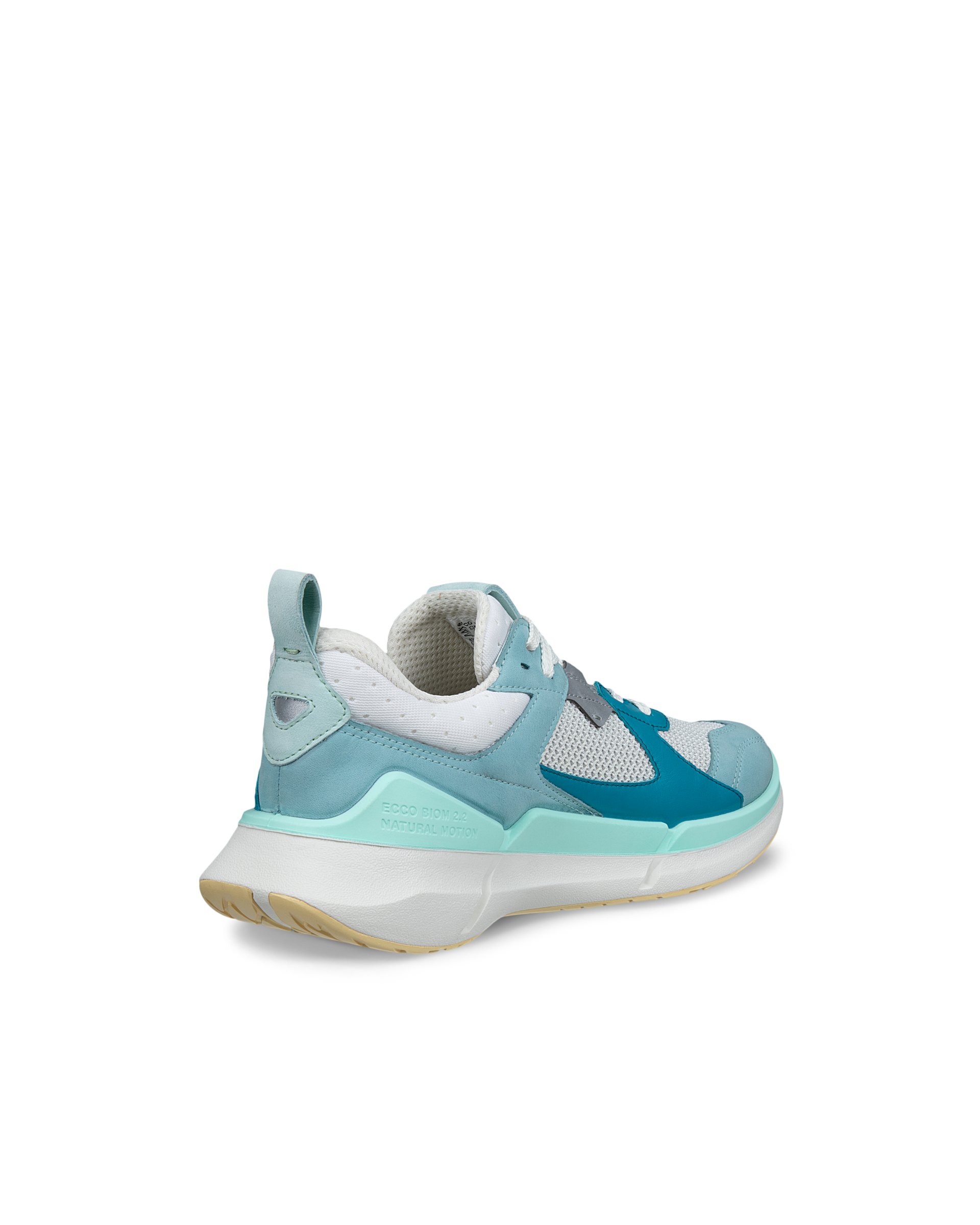 ECCO® BIOM 2.2 Dames nubuck sneaker - Blauw - Back