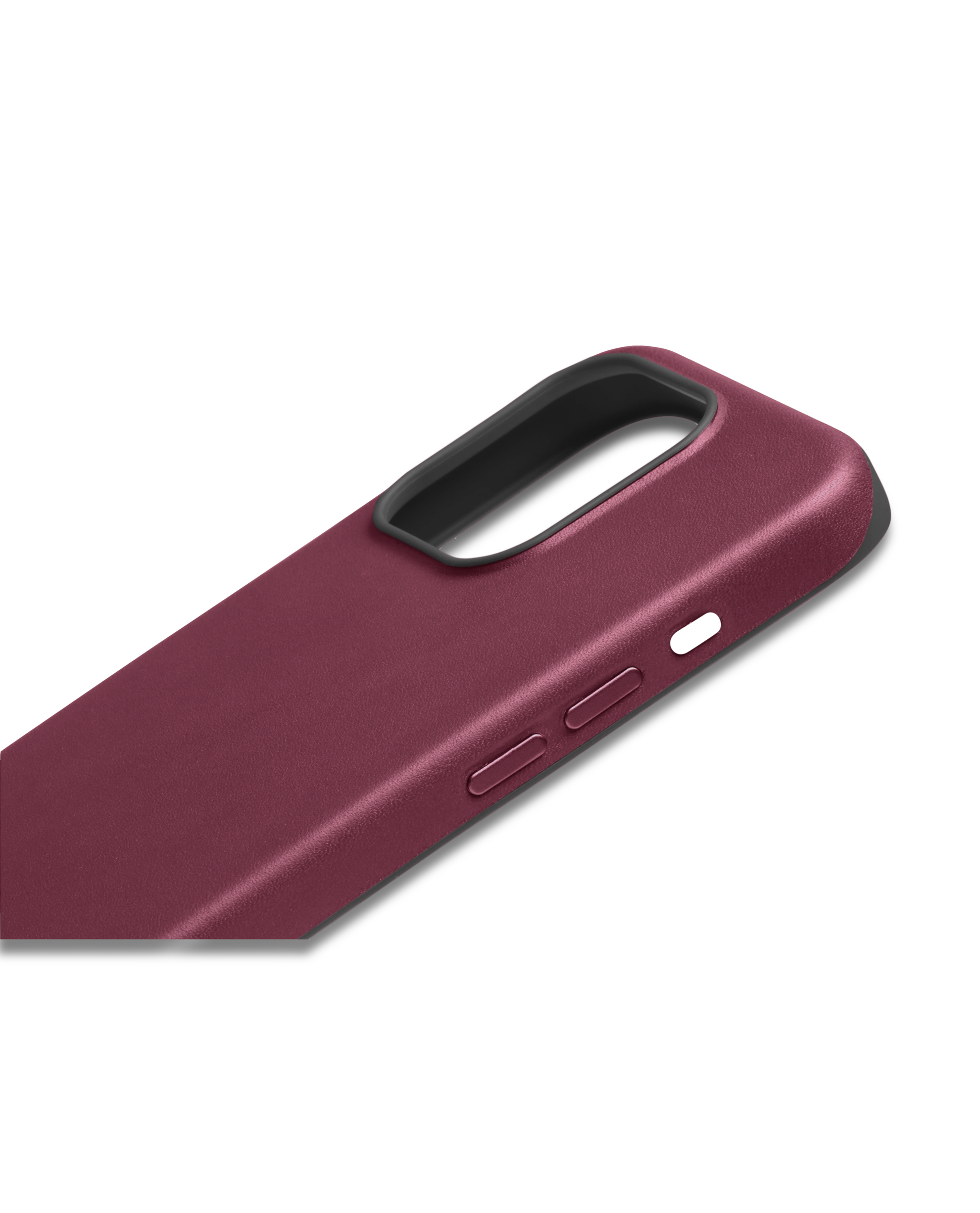 ECCO X Bellroy Phone Case 15 Pro レザースマホケース - レッド - Detail-1