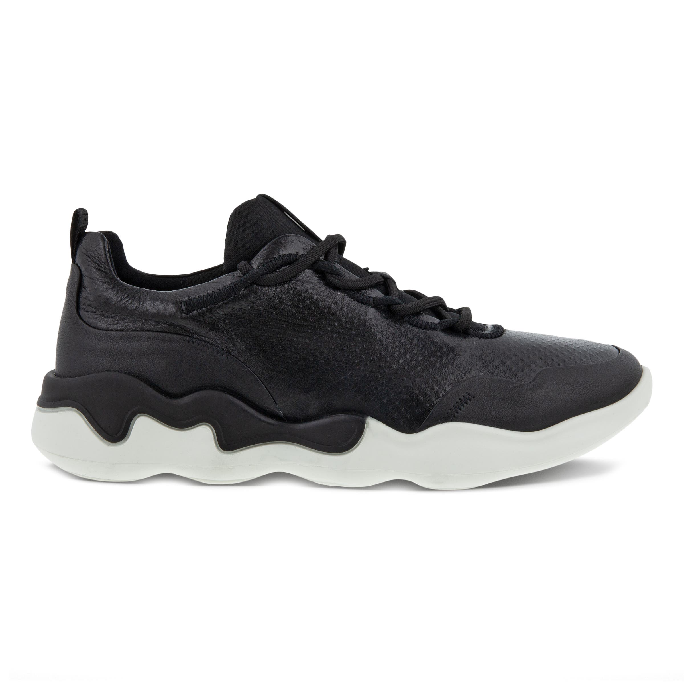 ECCO Women's Elo Sneakers - Black - Outside