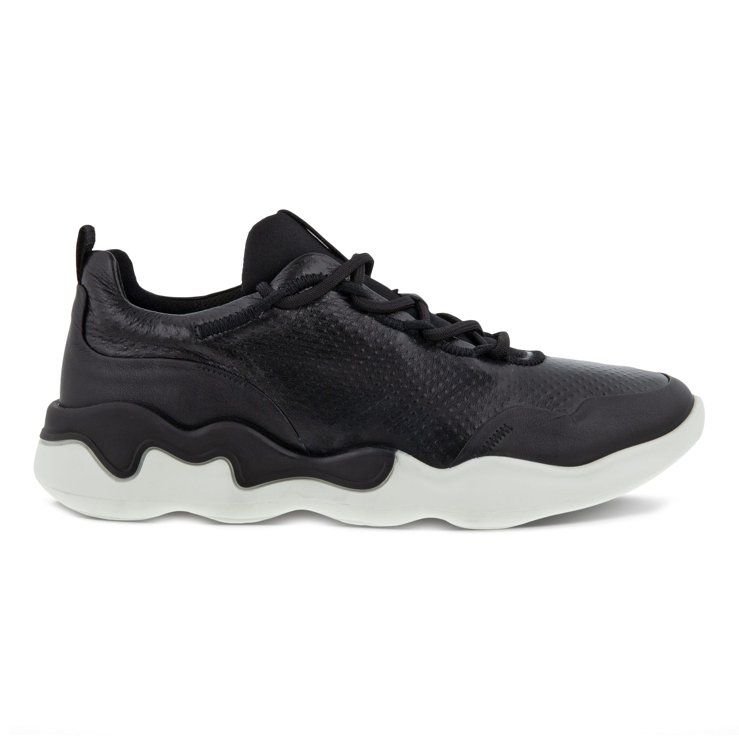 ECCO Women's Elo Sneakers - Black - Outside