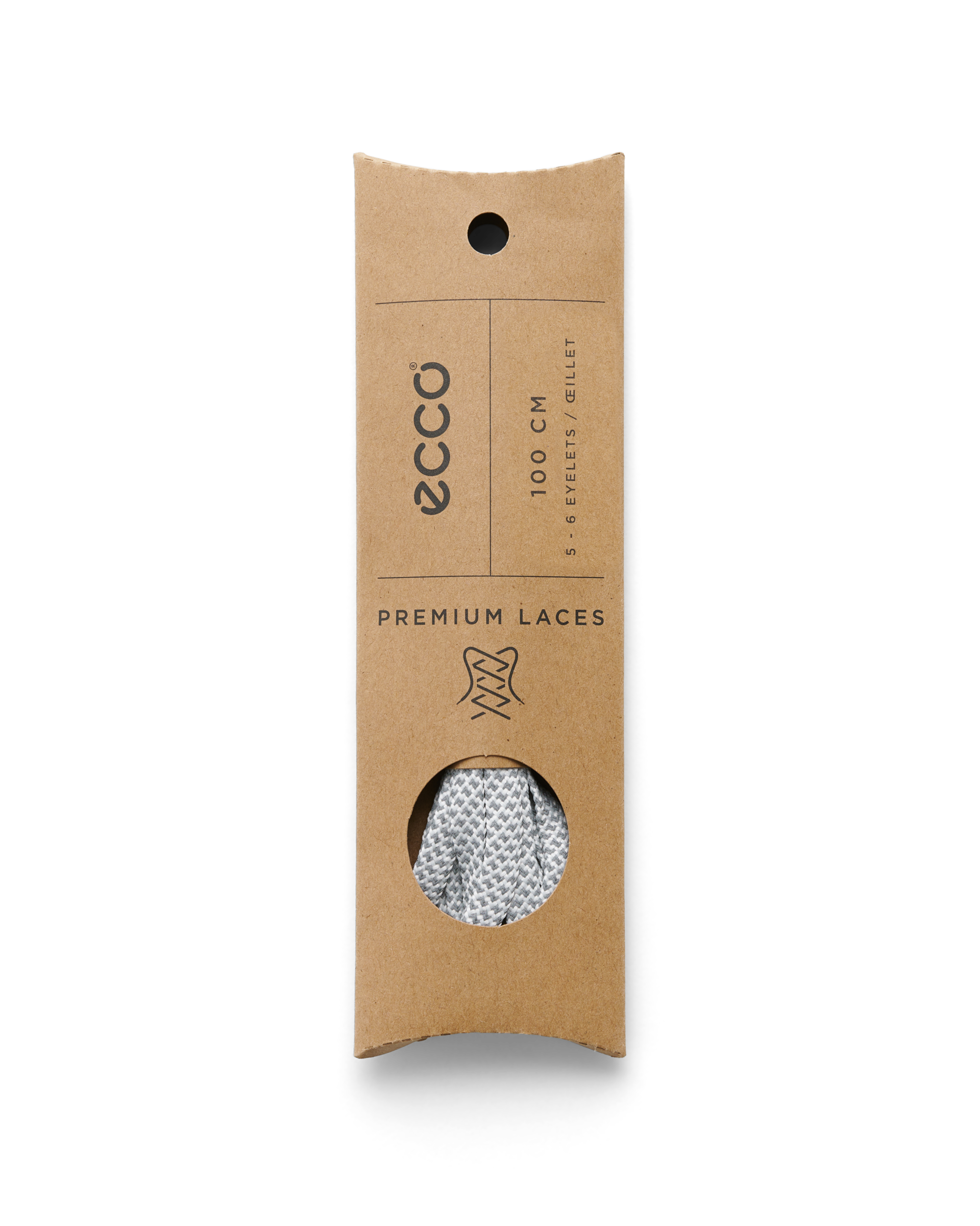 ECCO Reflective Lace — White