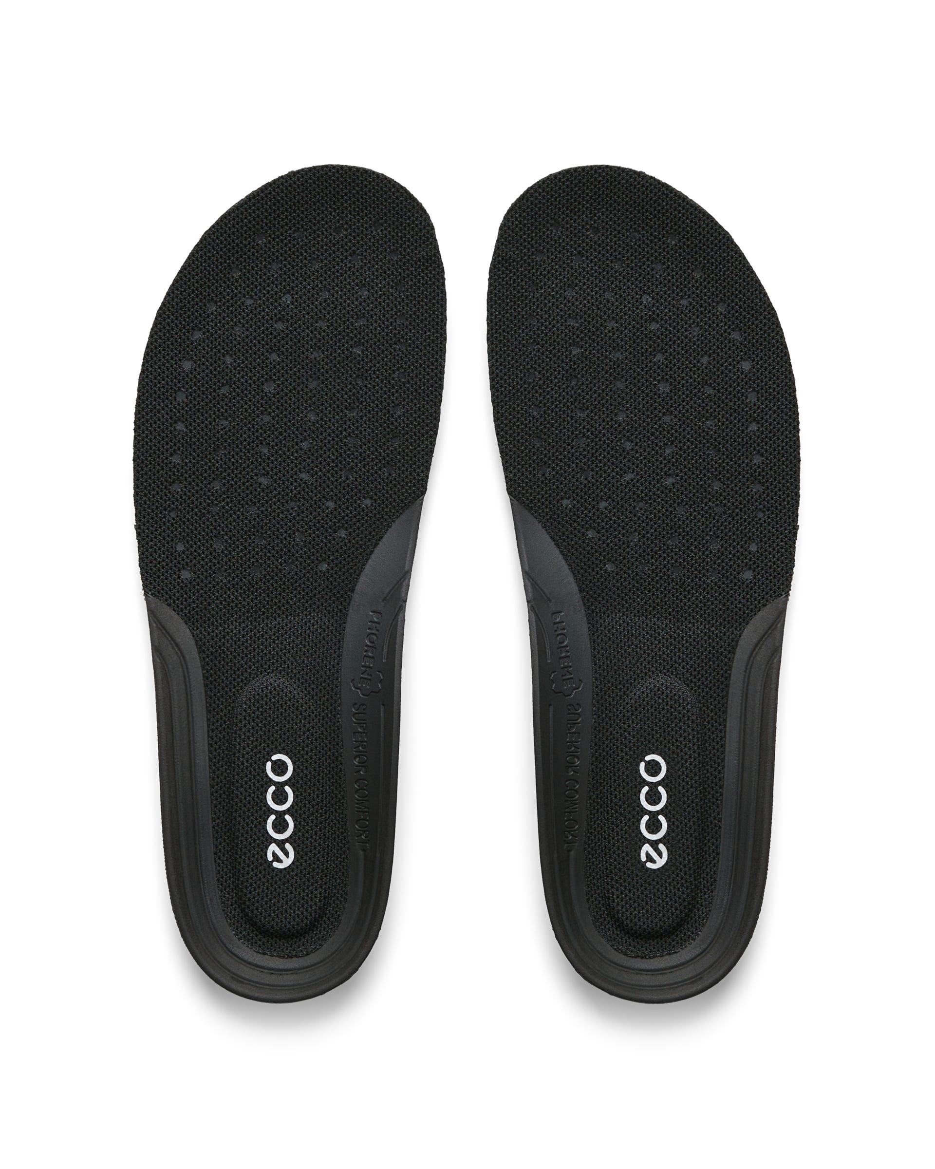 ECCO® Kinder Kunstfell-Einlegesohlen - Schwarz - Main