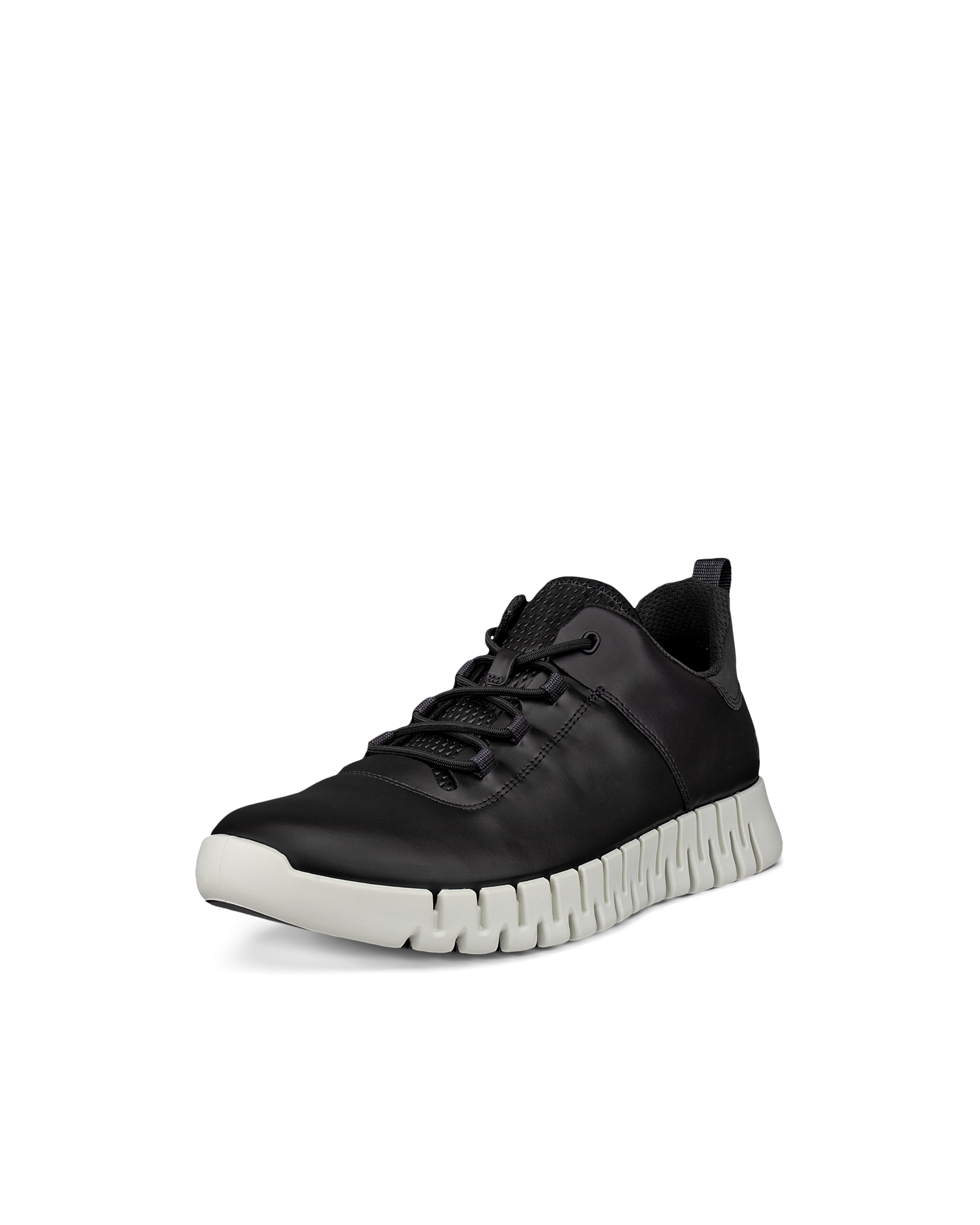 ECCO® Gruuv Herren Ledersneaker - Schwarz - Main