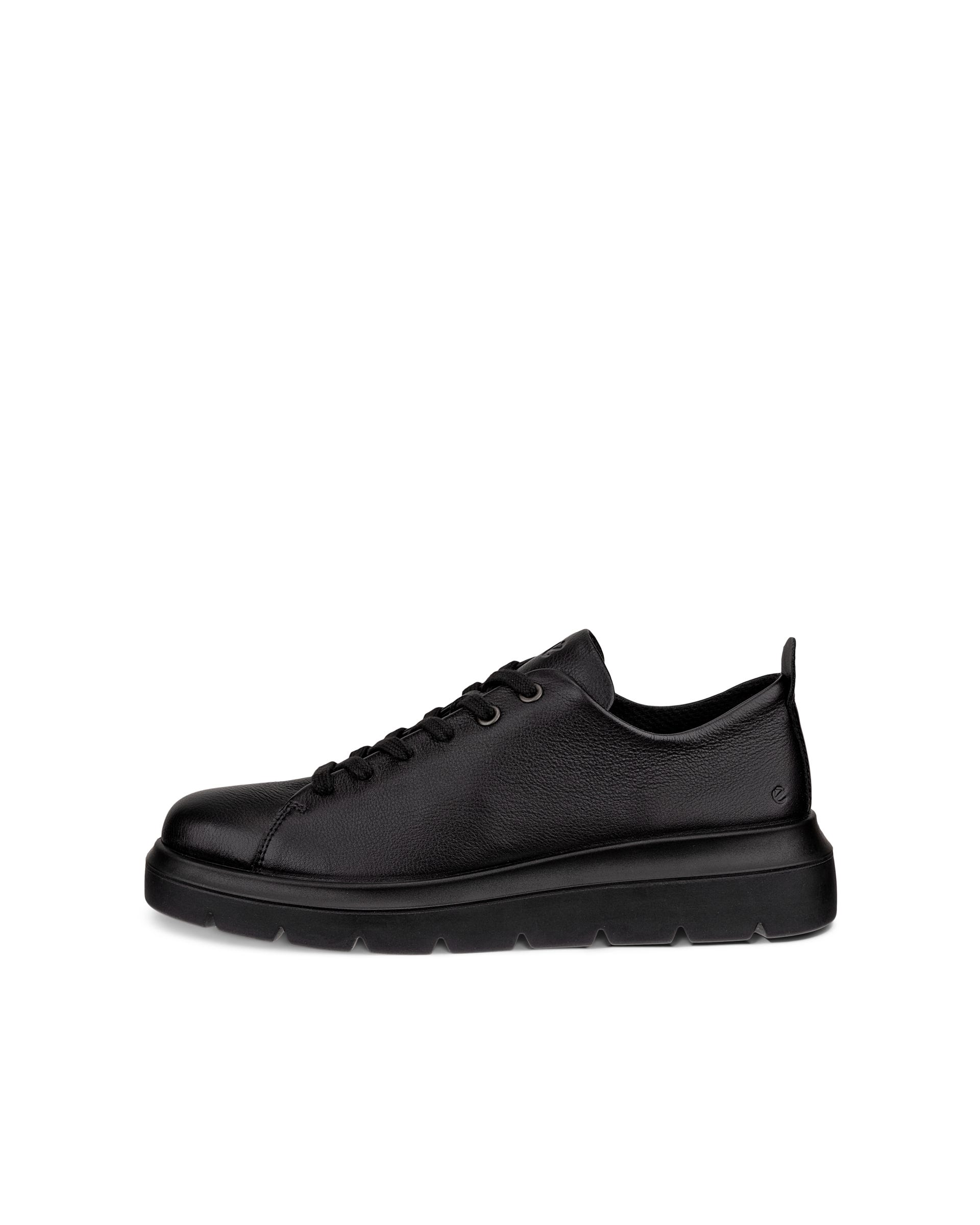 Women's ECCO® Nouvelle Leather Lace-Up Shoe Black