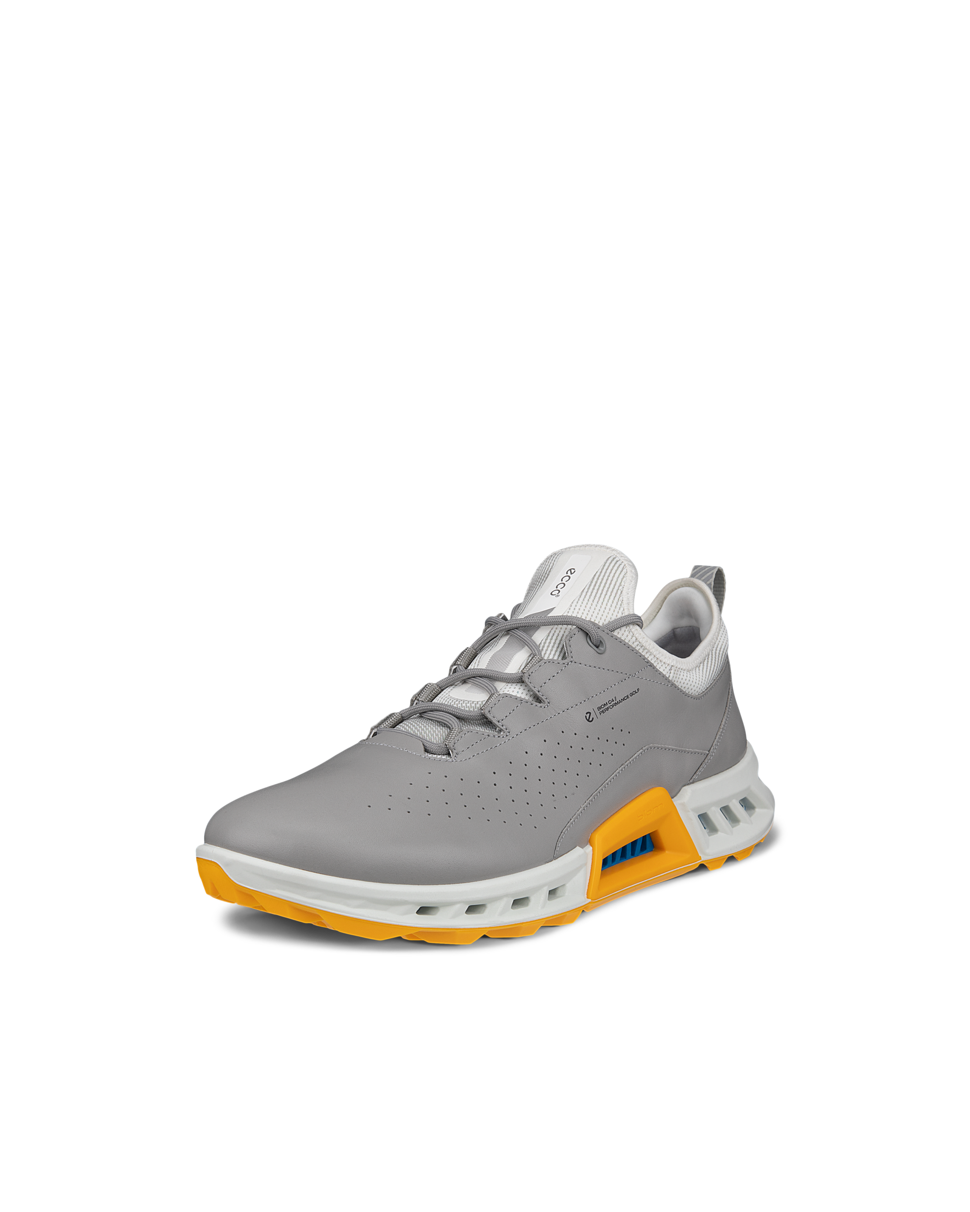 Men's ECCO® Golf Biom C4 Leather Gore-Tex Shoe | Gray Men's ECCO® Golf Biom C4 Leather Gore-Tex Shoe | Gray