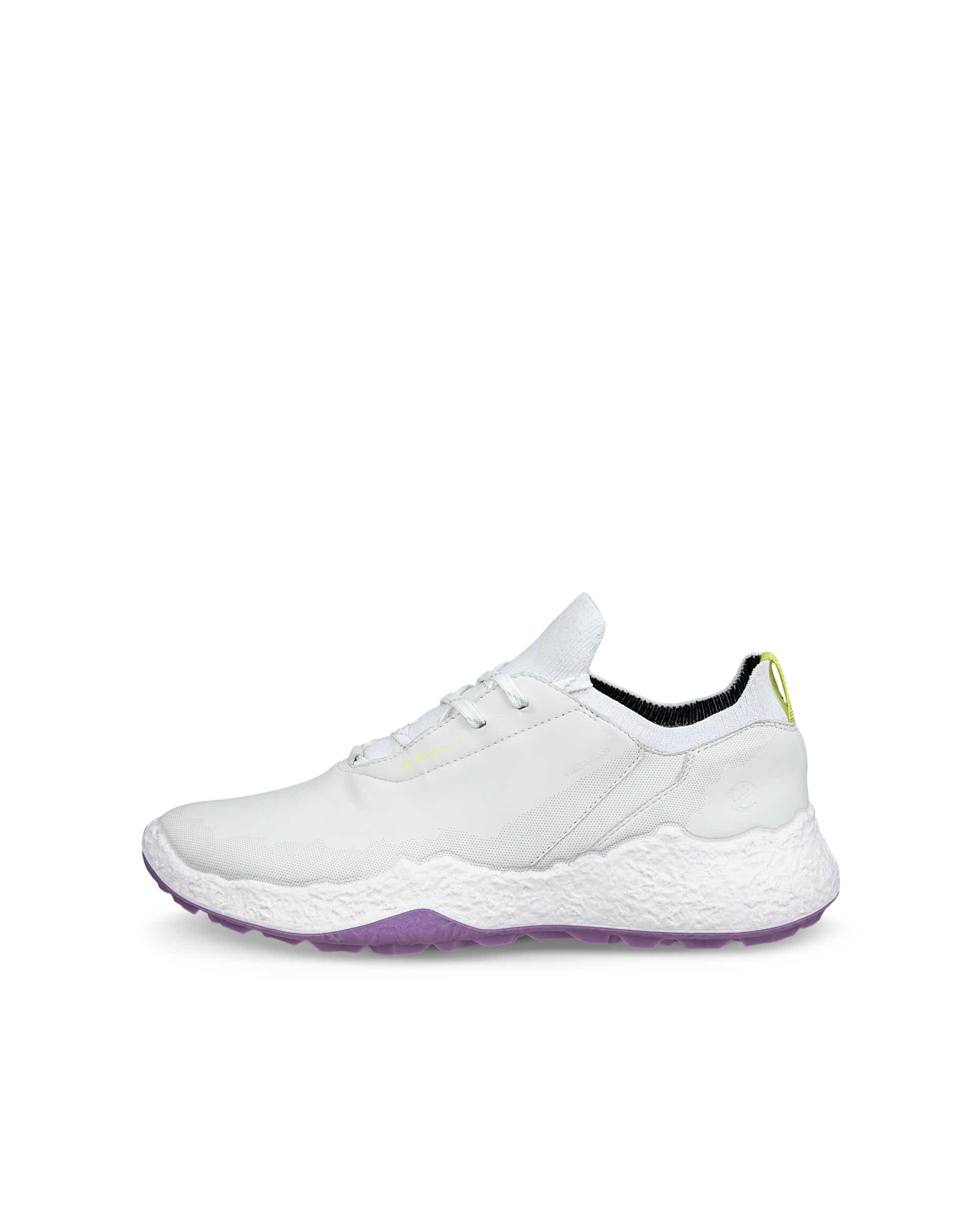 ECCO GOLF BIOM H5 LACE Women ウィメンズ レザーウォータープルーフゴルフシューズ - ホワイト - Outside