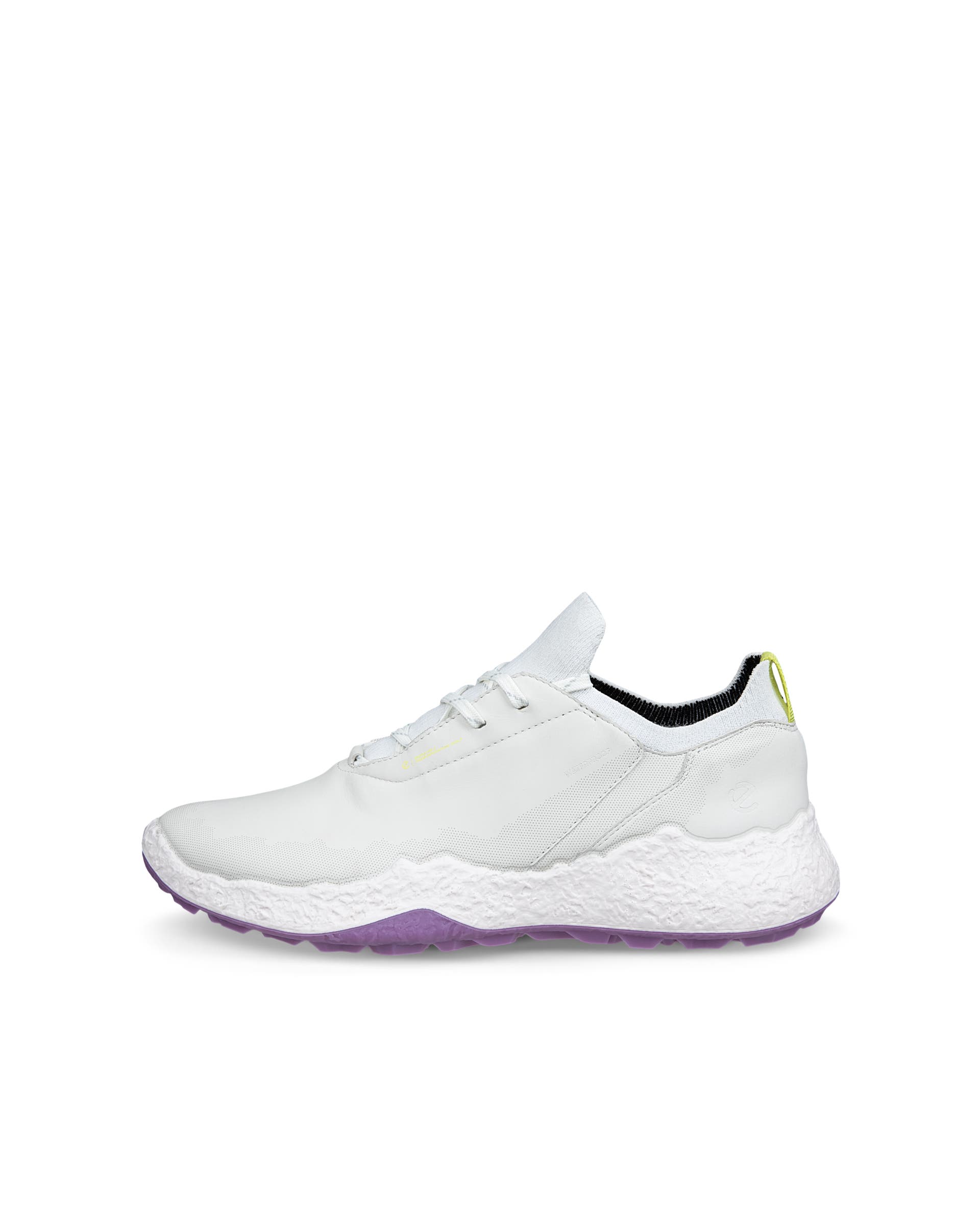 ECCO GOLF BIOM H5 LACE Women ウィメンズ レザーウォータープルーフゴルフシューズ - ホワイト - Outside