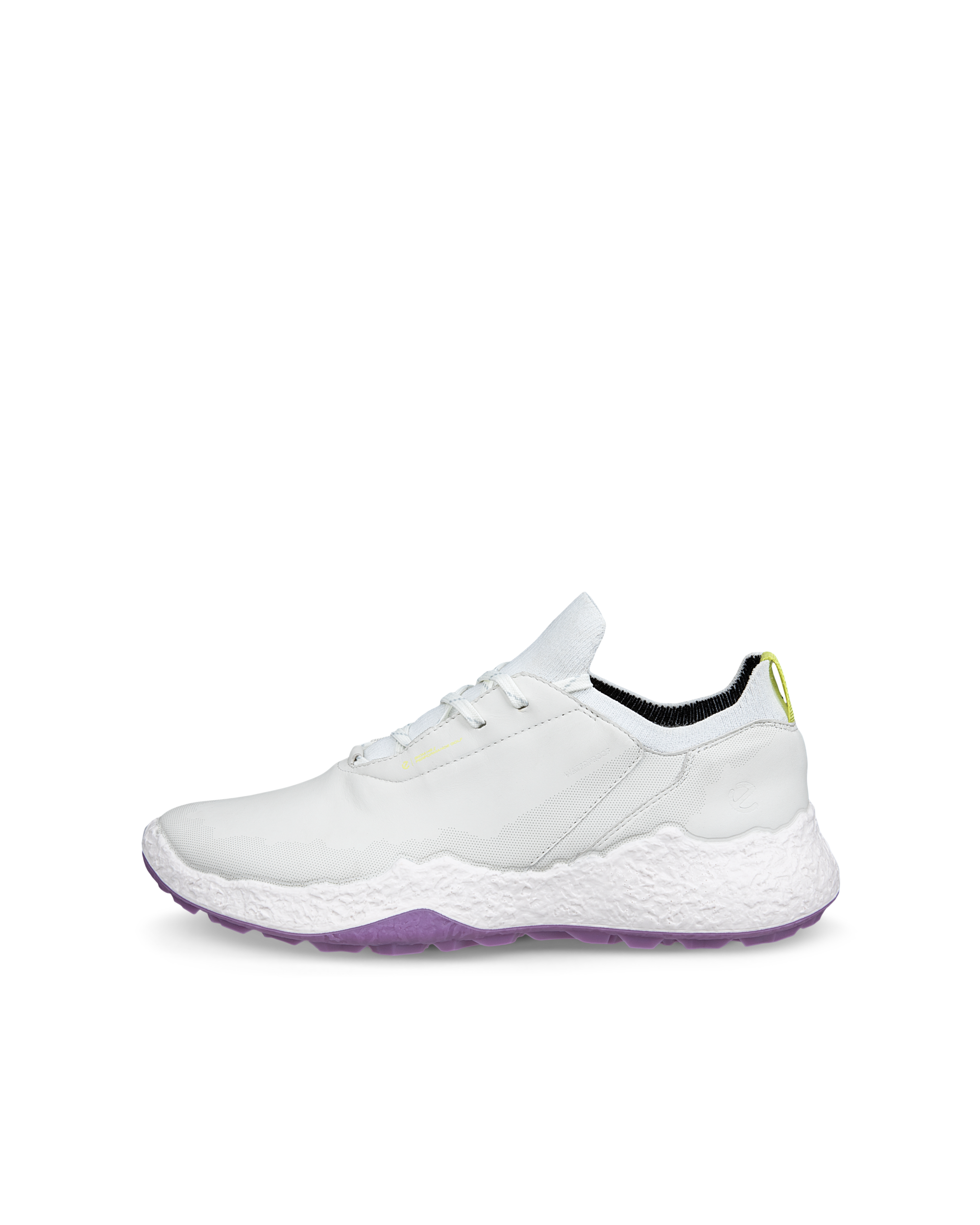 ECCO GOLF BIOM H5 LACE Women ウィメンズ レザーウォータープルーフゴルフシューズ - ホワイト - Outside