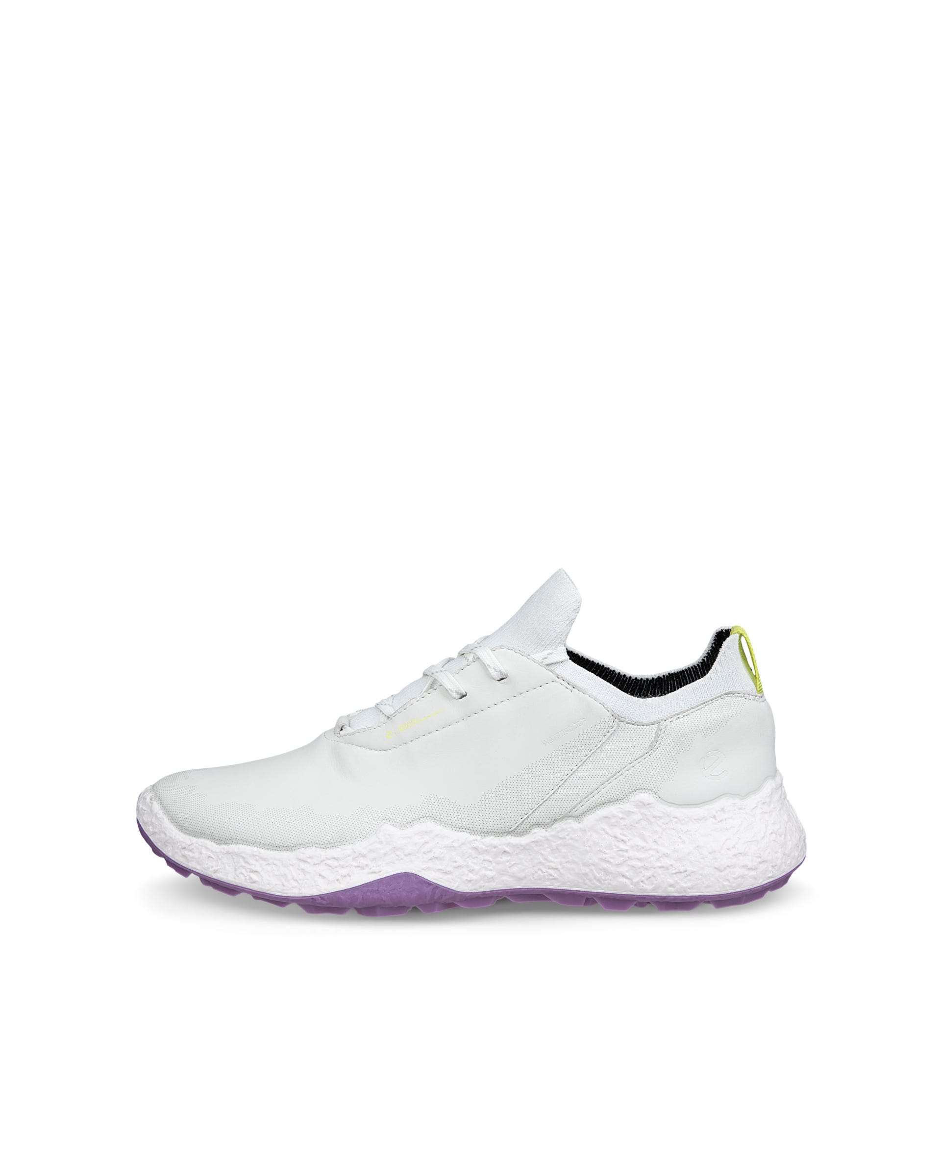 ECCO GOLF BIOM H5 LACE Women ウィメンズ レザーウォータープルーフゴルフシューズ - ホワイト - Outside
