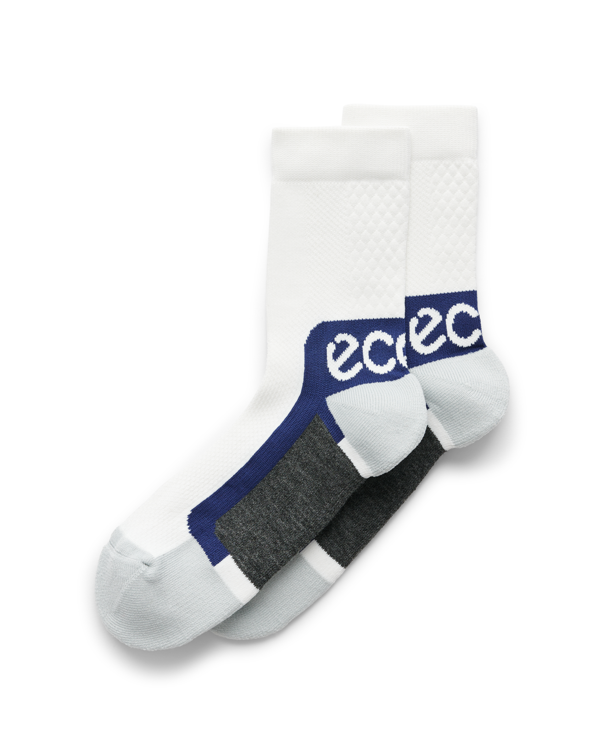 ECCO Tech Sporty Mid Cut — White